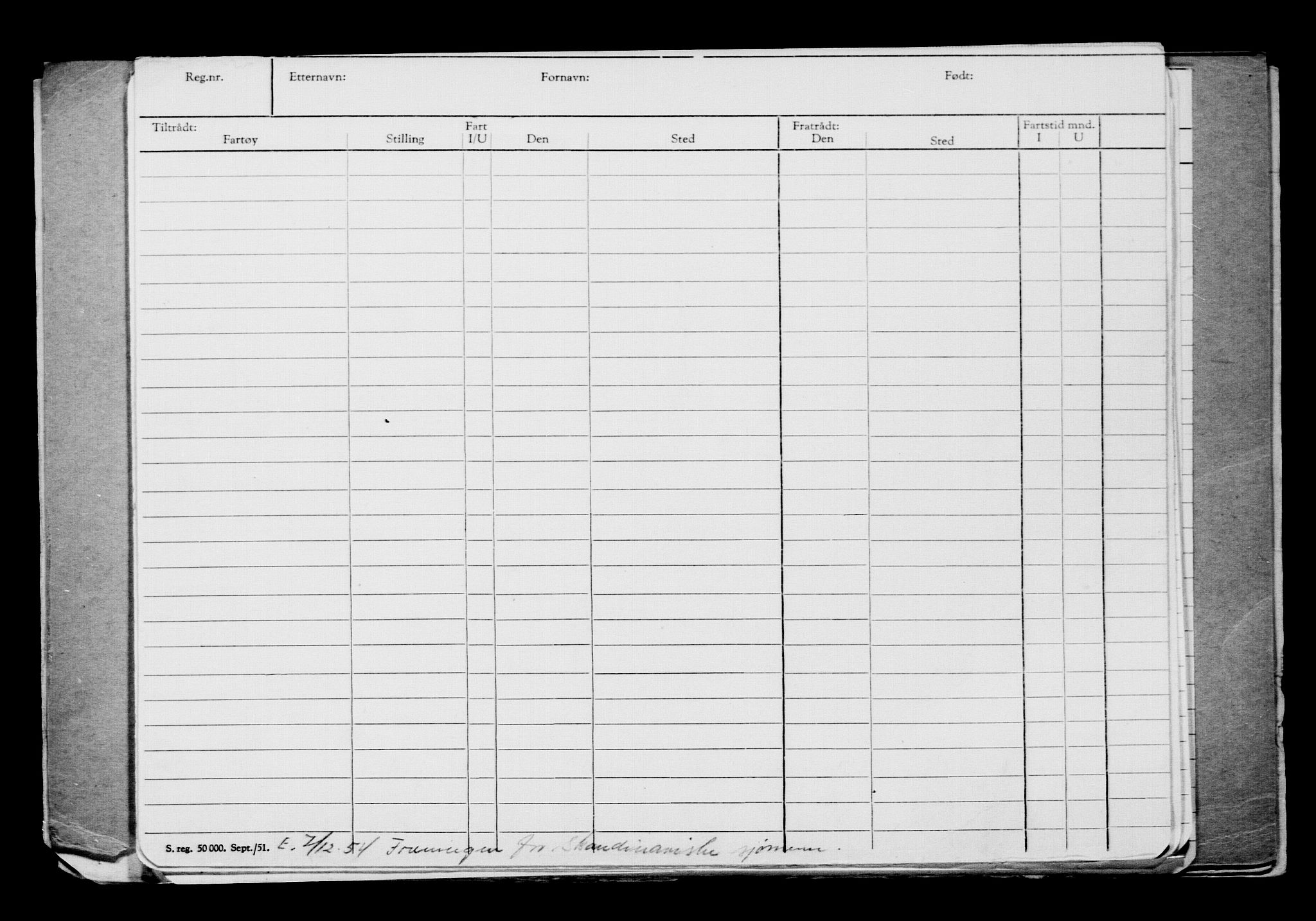 Direktoratet for sjømenn, RA/S-3545/G/Gb/L0156: Hovedkort, 1918, s. 171