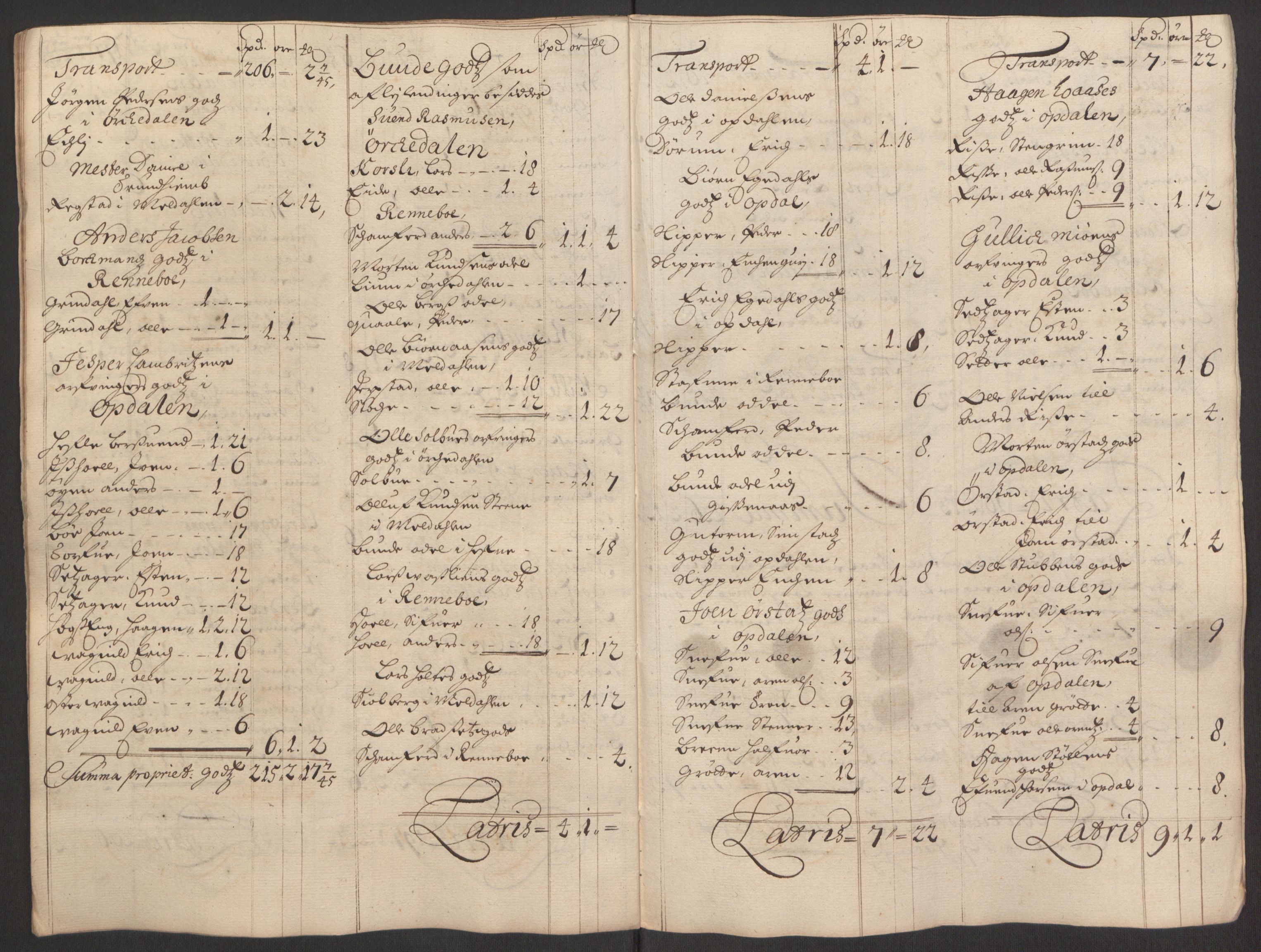 Rentekammeret inntil 1814, Reviderte regnskaper, Fogderegnskap, RA/EA-4092/R60/L3945: Fogderegnskap Orkdal og Gauldal, 1695, s. 128