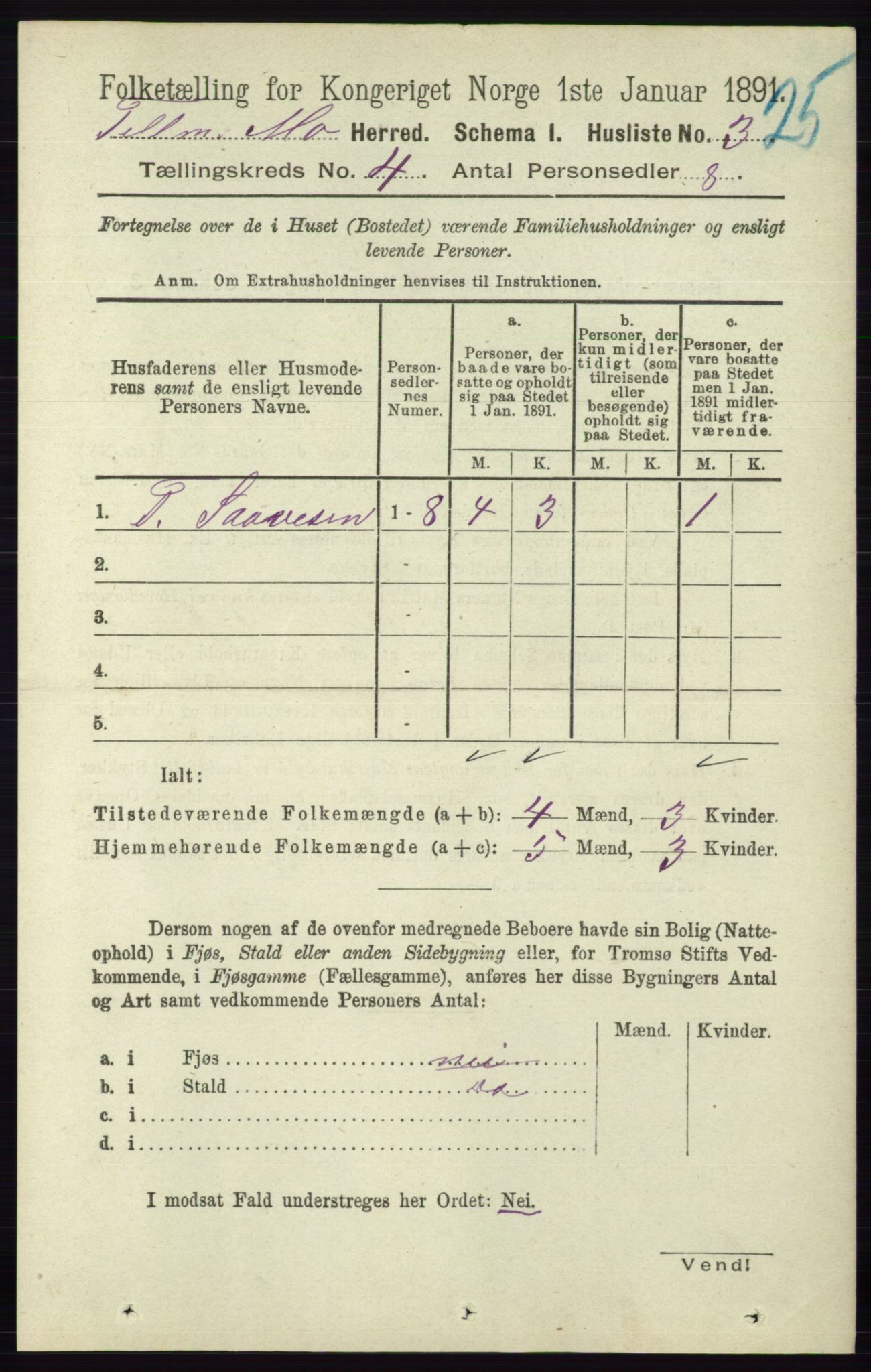 RA, Folketelling 1891 for 0832 Mo herred, 1891, s. 982