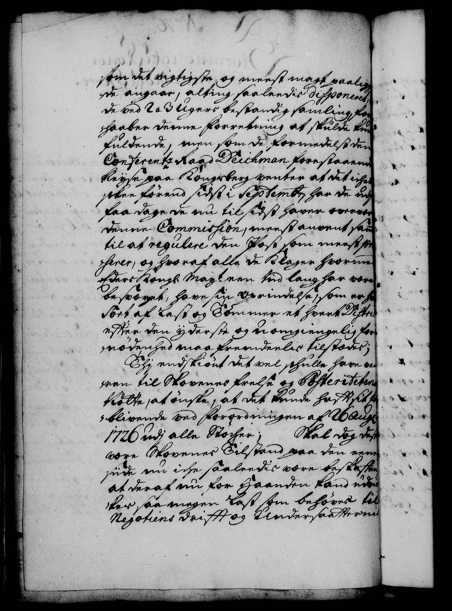 Rentekammeret, Kammerkanselliet, RA/EA-3111/G/Gf/Gfa/L0011: Norsk relasjons- og resolusjonsprotokoll (merket RK 52.11), 1728, s. 590