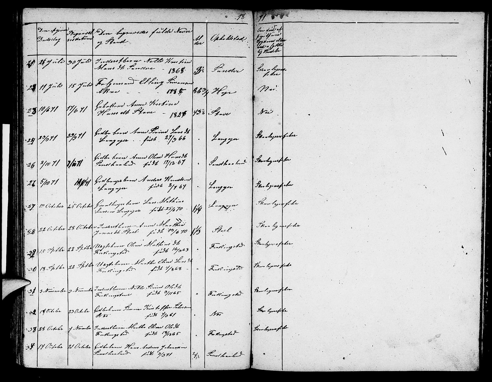 Skudenes sokneprestkontor, AV/SAST-A -101849/H/Ha/Hab/L0002: Klokkerbok nr. B 2, 1848-1873