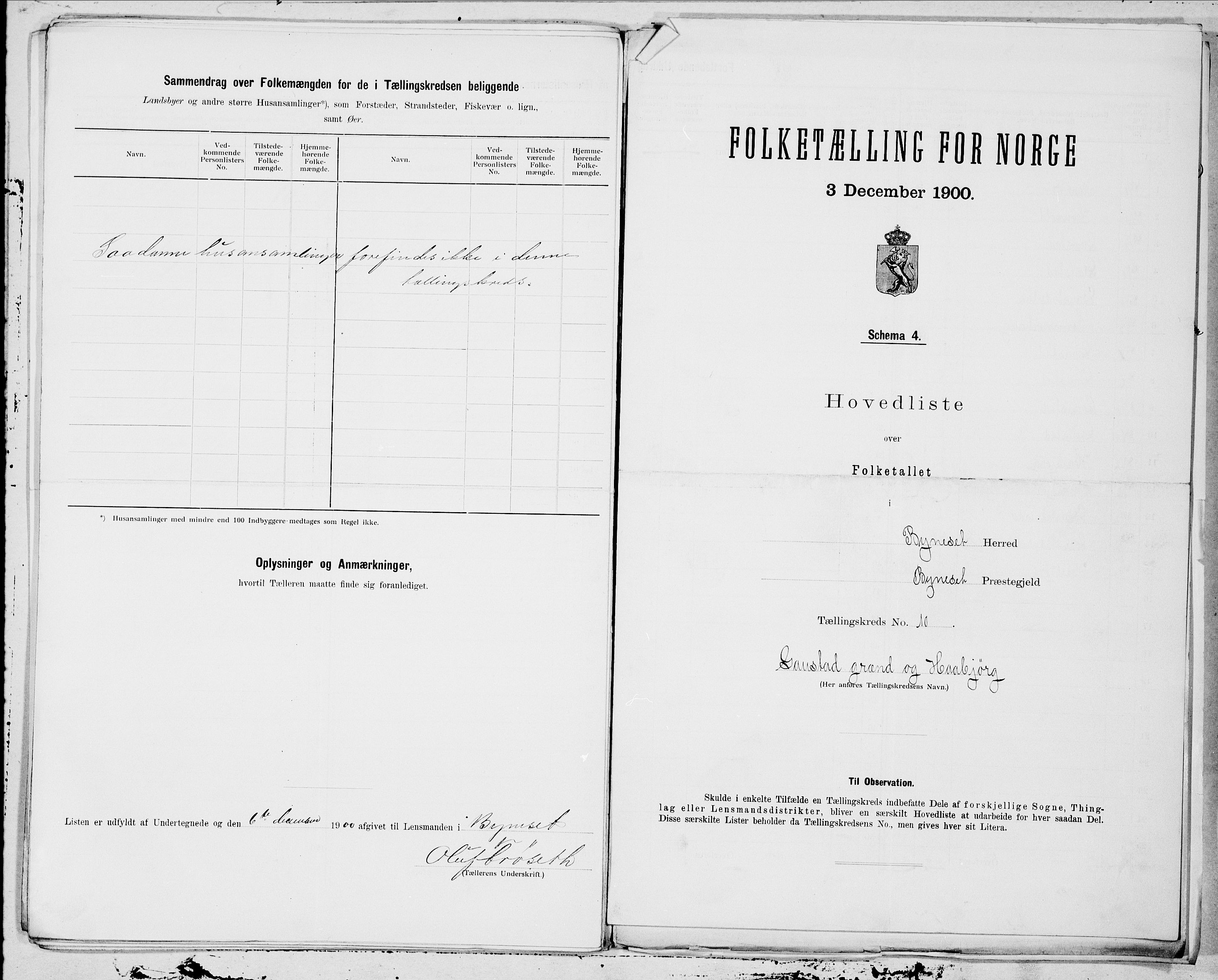 SAT, Folketelling 1900 for 1655 Byneset herred, 1900, s. 20