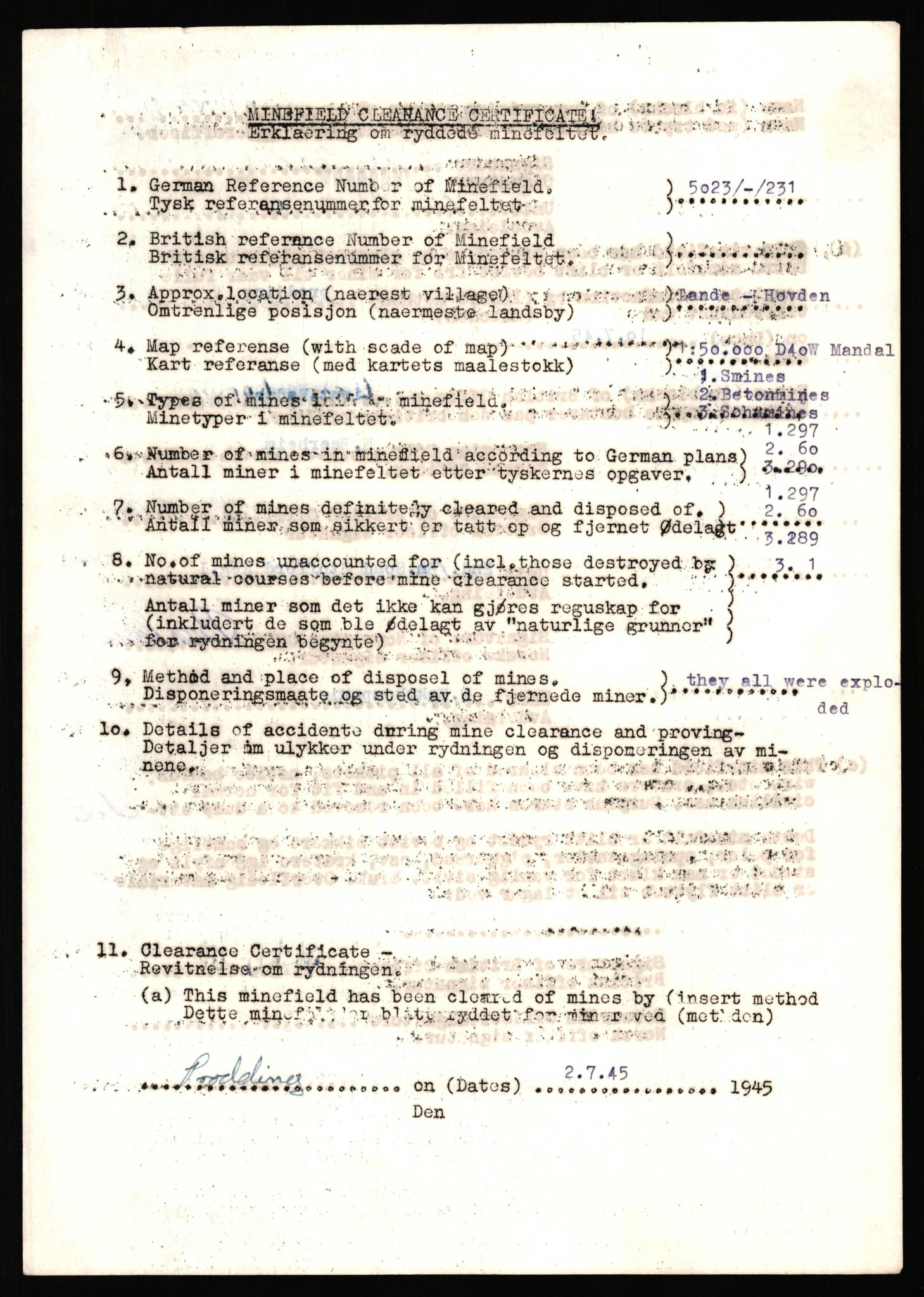 Deutscher Oberbefehlshaber Norwegen (DOBN), AV/RA-RAFA-2197/D/Dl/L0115: DB Zone Stavanger Abt. Ia, 1945, s. 881