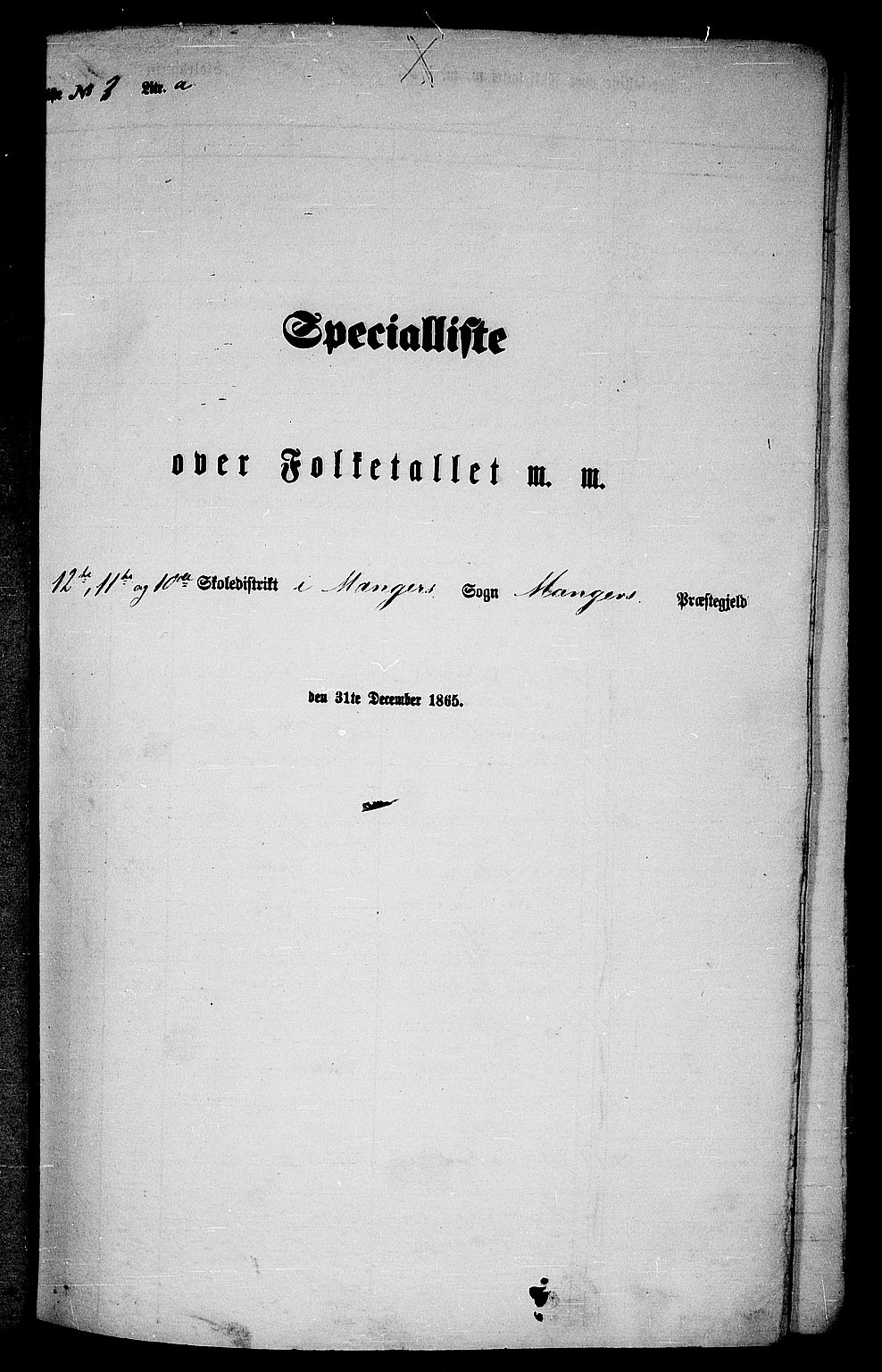 RA, Folketelling 1865 for 1261P Manger prestegjeld, 1865, s. 53