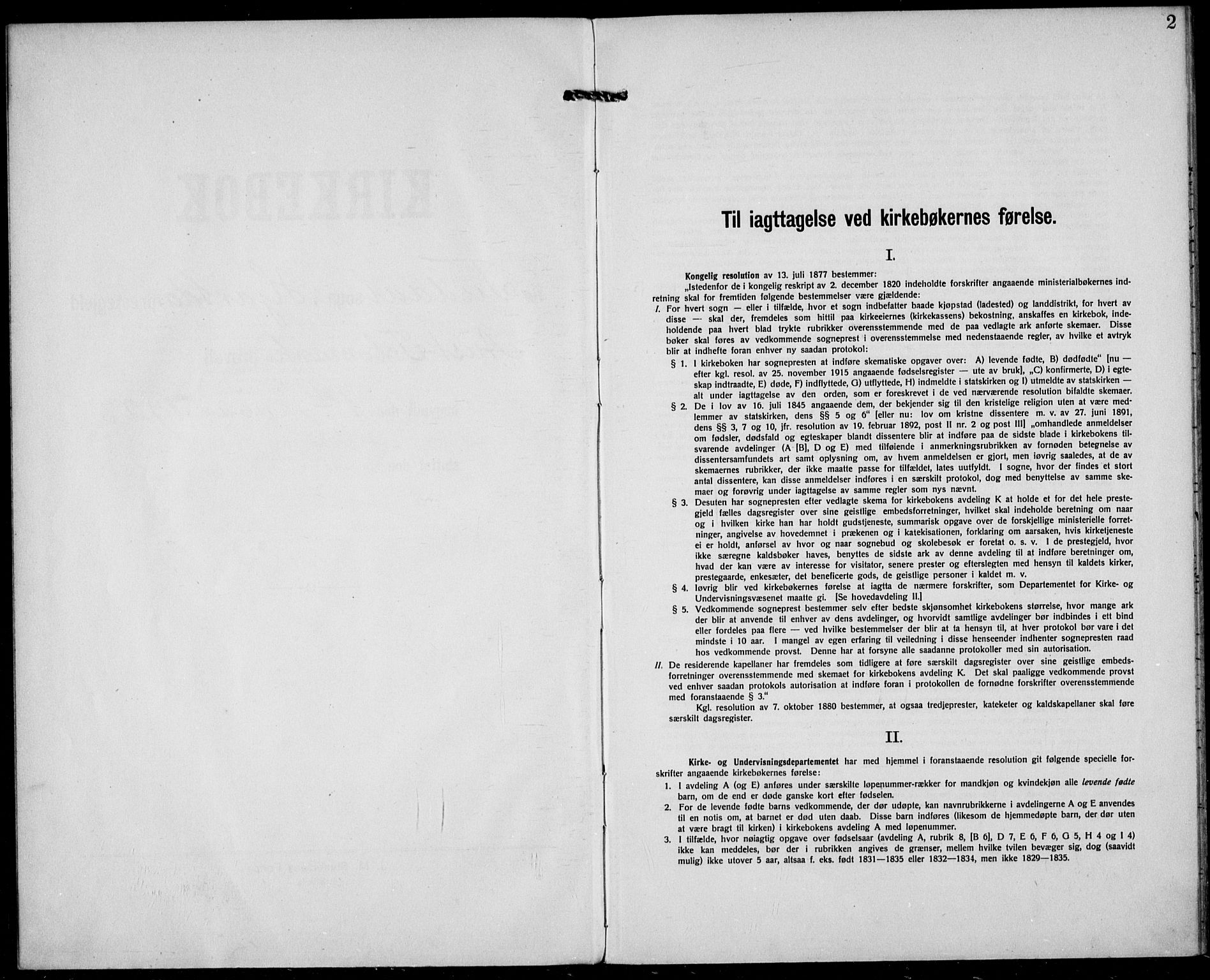 Hjartdal kirkebøker, SAKO/A-270/F/Fc/L0004: Ministerialbok nr. III 4, 1923-1936, s. 2