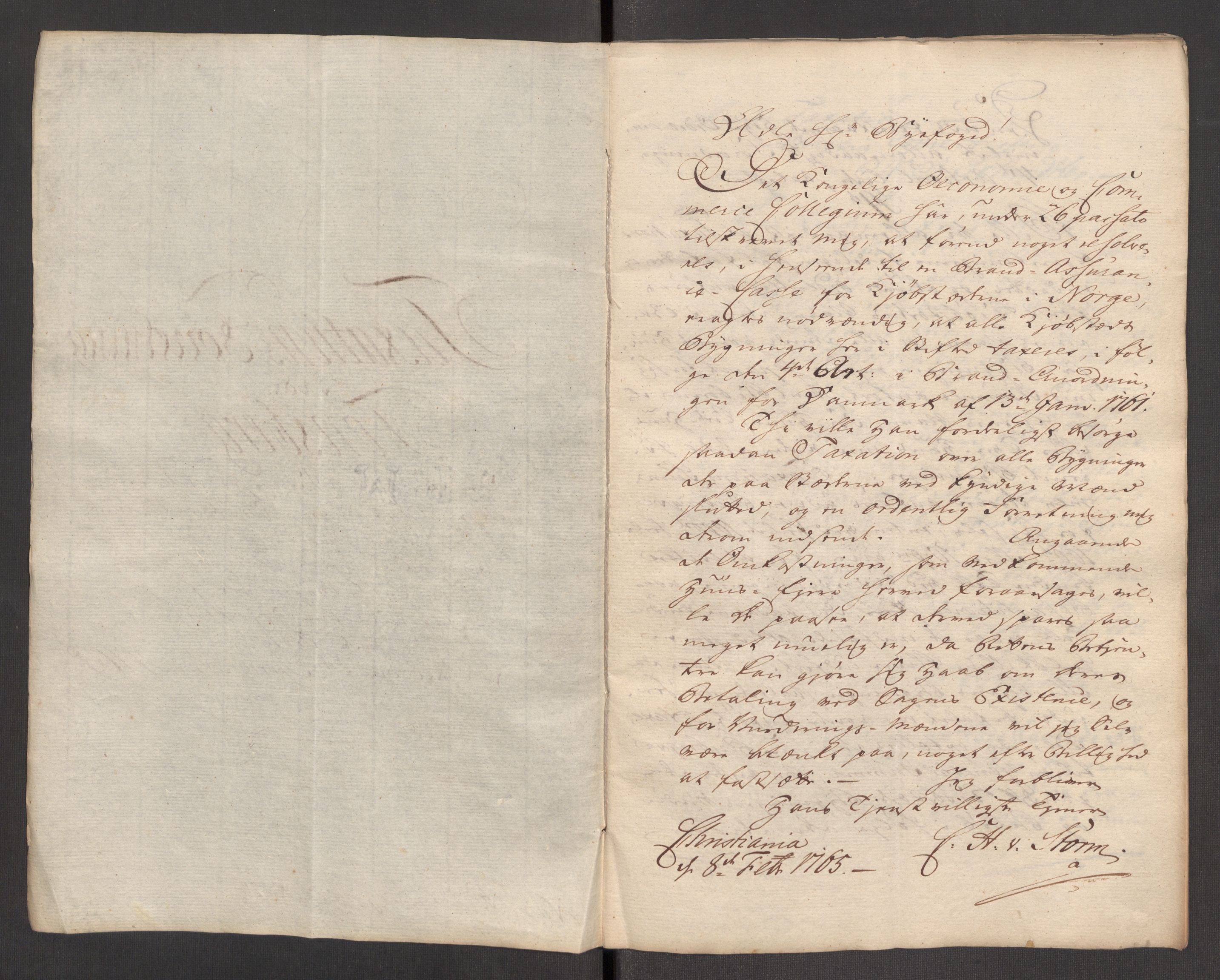 Kommersekollegiet, Brannforsikringskontoret 1767-1814, AV/RA-EA-5458/F/Fa/L0056/0001: Tønsberg / Branntakstprotokoll, 1765, s. 3