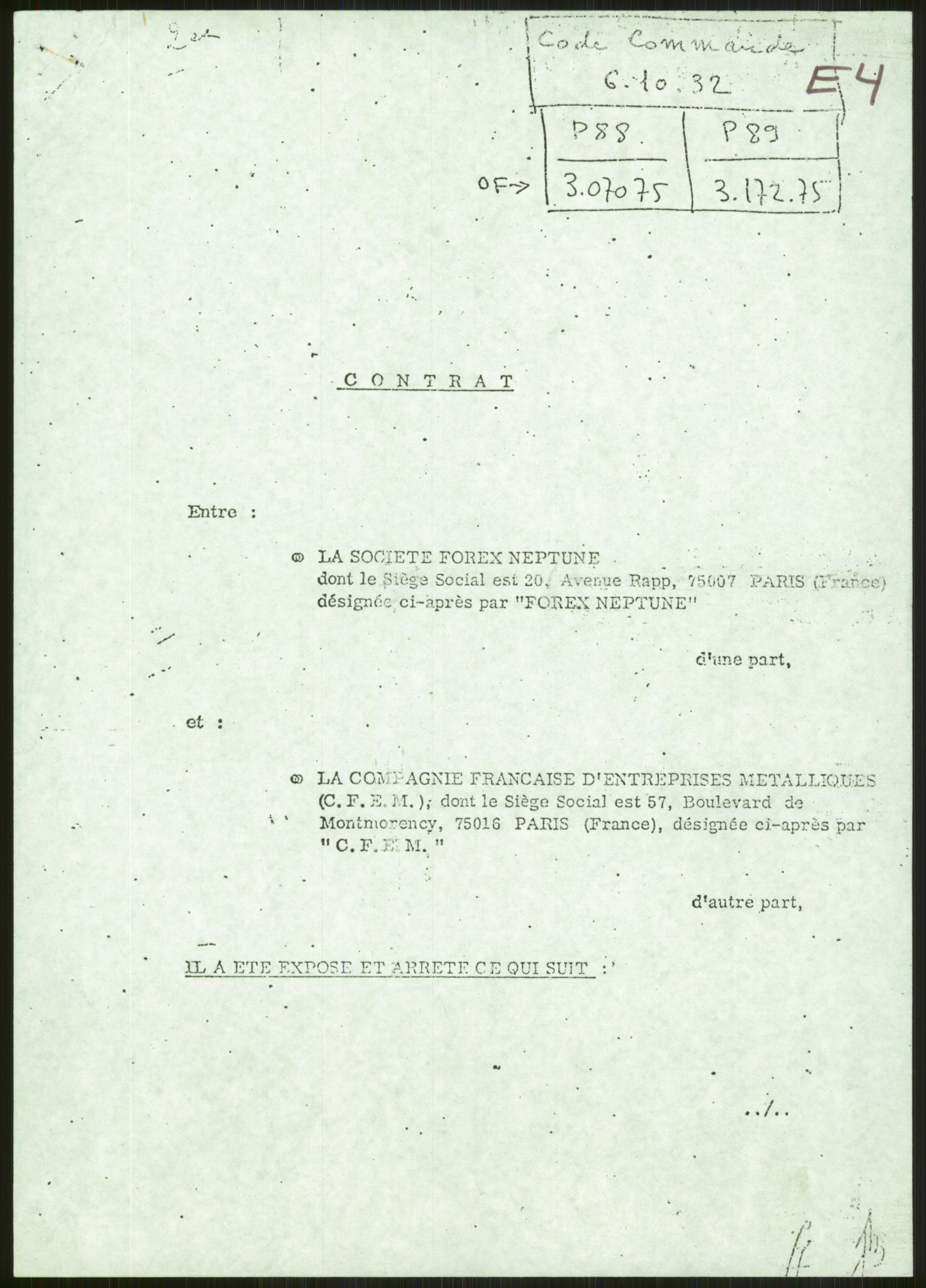 Justisdepartementet, Granskningskommisjonen ved Alexander Kielland-ulykken 27.3.1980, RA/S-1165/D/L0024: A Alexander L. Kielland (A1-A2, A7-A9, A14, A22, A16 av 31)/ E CFEM (E1, E3-E6 av 27)/ F Richard Ducros (Doku.liste + F1-F6 av 8)/ H Sjøfartsdirektoratet/Skipskontrollen (H12, H14-H16, H44, H49, H51 av 52), 1980-1981, s. 141