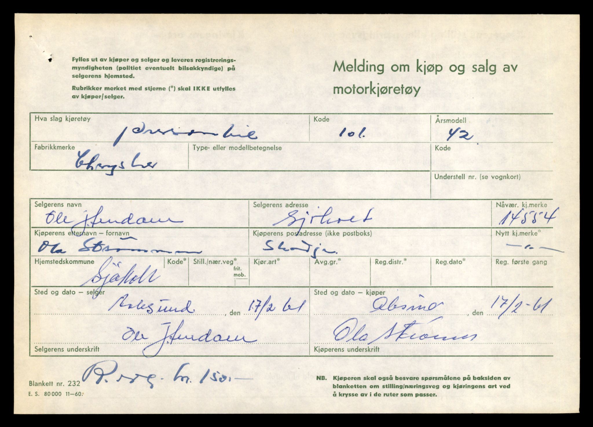 Møre og Romsdal vegkontor - Ålesund trafikkstasjon, AV/SAT-A-4099/F/Fe/L0046: Registreringskort for kjøretøy T 14445 - T 14579, 1927-1998