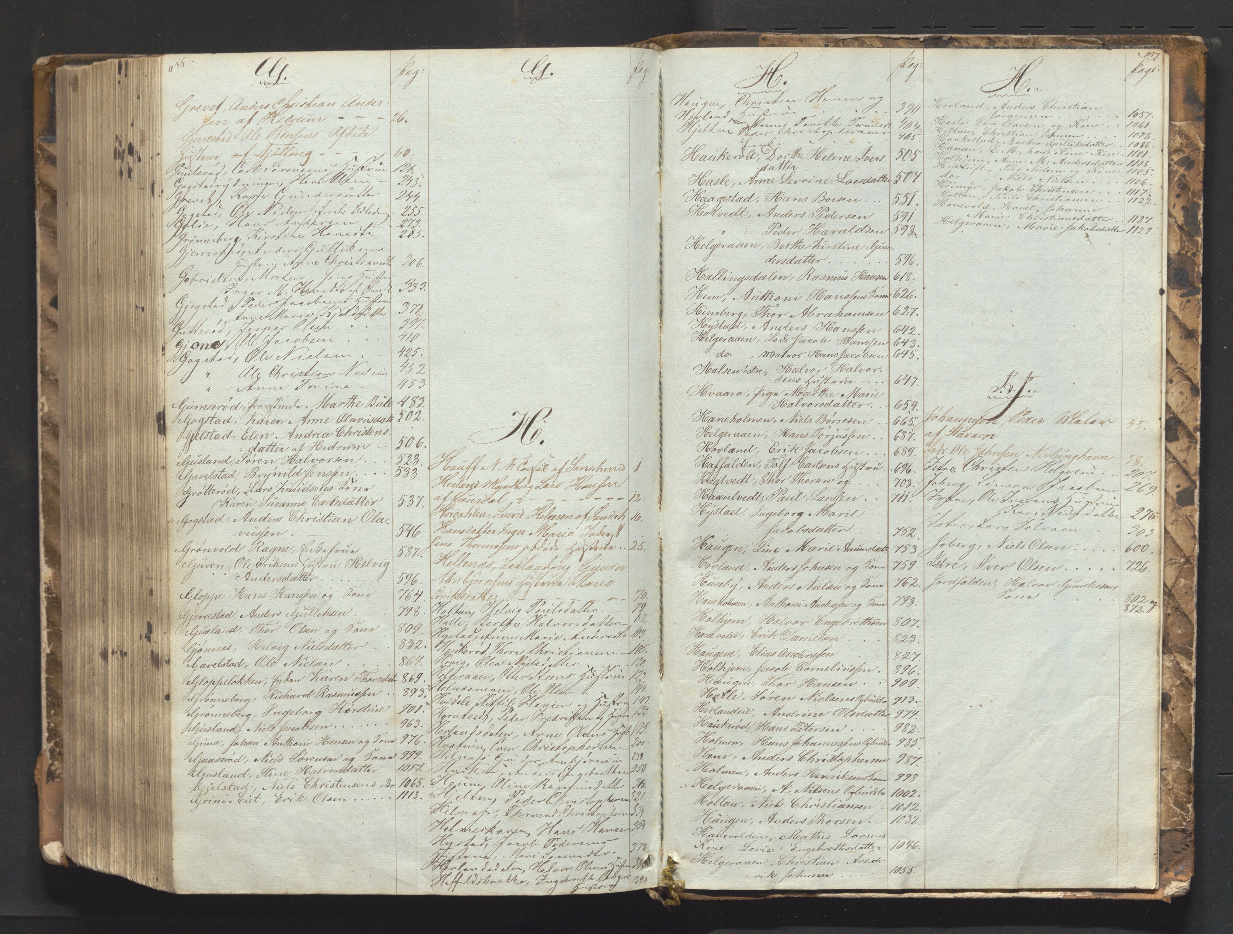 Larvik sorenskriveri, AV/SAKO-A-83/H/Hd/Hdd/L0003: Skifteutlodningsprotokoll, 1851-1864, s. 1136-1137