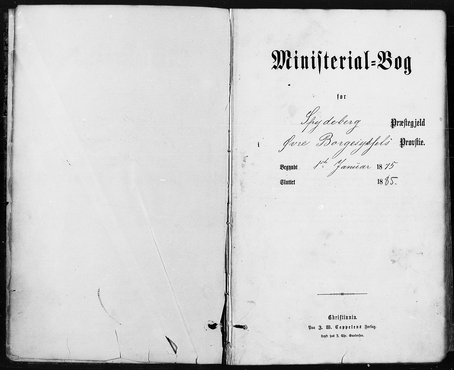 Spydeberg prestekontor Kirkebøker, AV/SAO-A-10924/F/Fa/L0007: Ministerialbok nr. I 7, 1875-1885