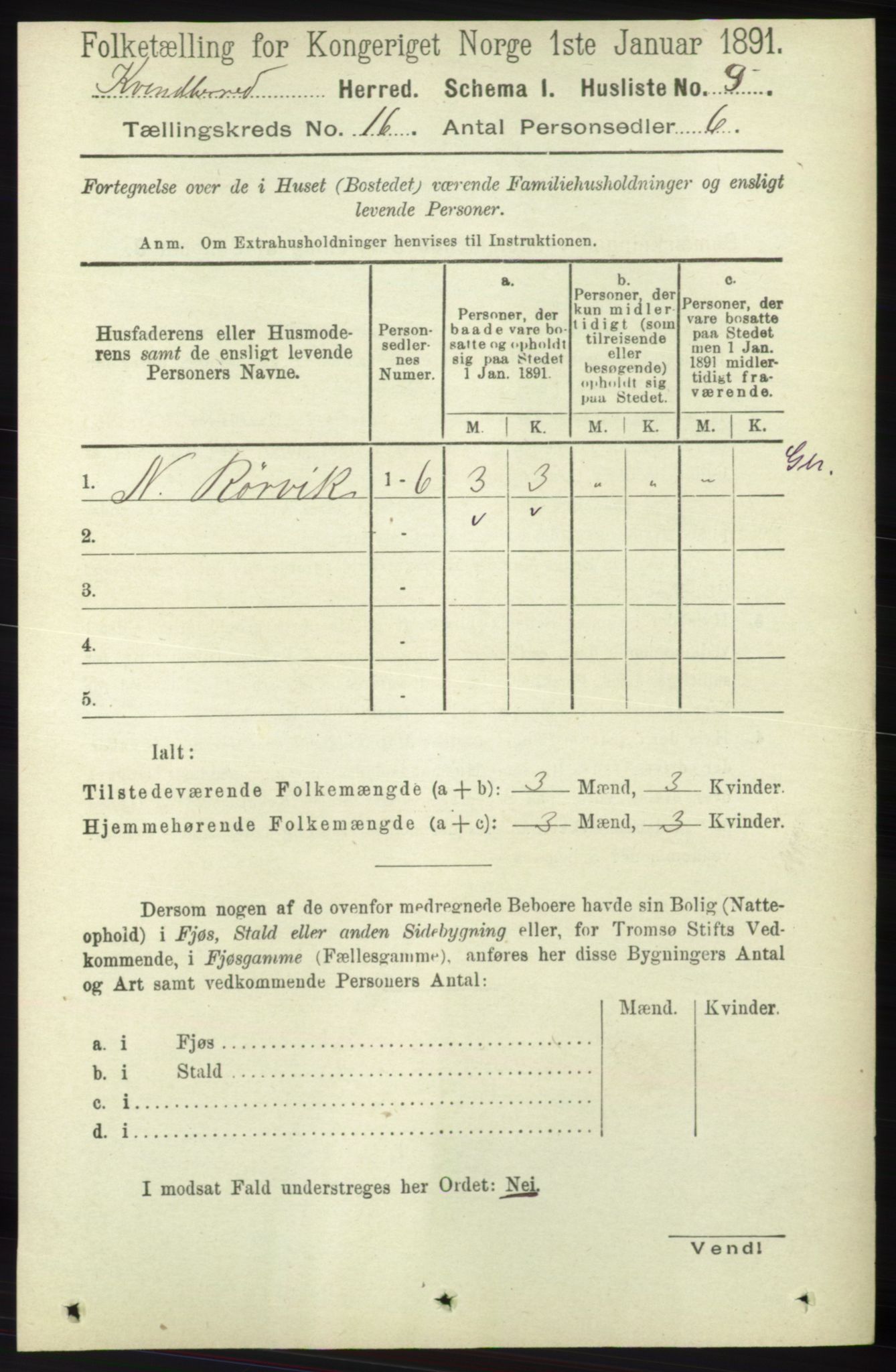 RA, Folketelling 1891 for 1224 Kvinnherad herred, 1891, s. 5382