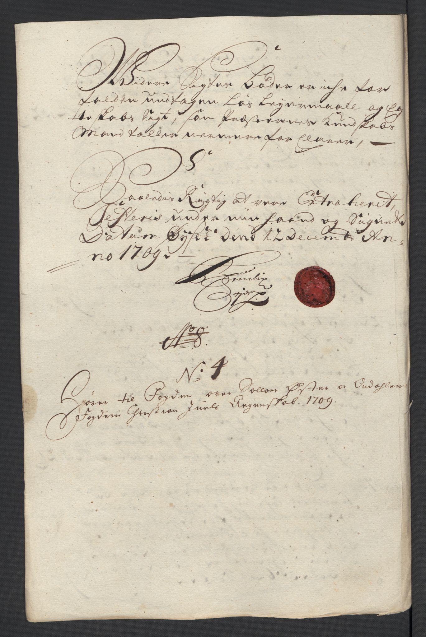Rentekammeret inntil 1814, Reviderte regnskaper, Fogderegnskap, RA/EA-4092/R13/L0846: Fogderegnskap Solør, Odal og Østerdal, 1709, s. 53