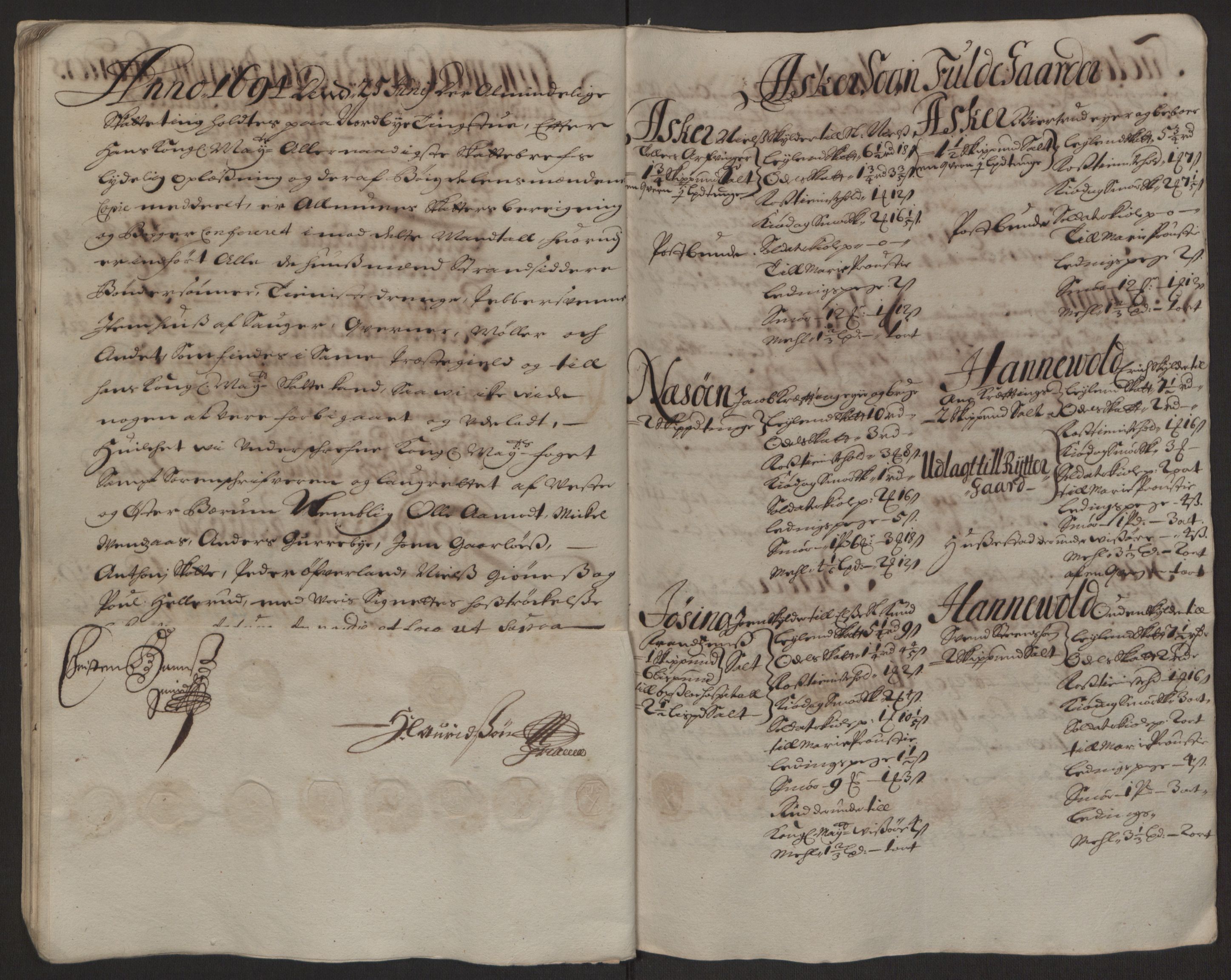 Rentekammeret inntil 1814, Reviderte regnskaper, Fogderegnskap, AV/RA-EA-4092/R10/L0438: Fogderegnskap Aker og Follo, 1694, s. 55