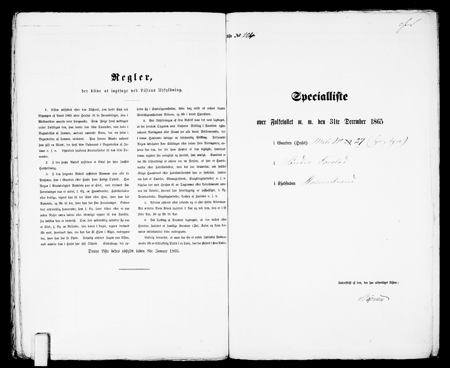 RA, Folketelling 1865 for 0702B Botne prestegjeld, Holmestrand kjøpstad, 1865, s. 417