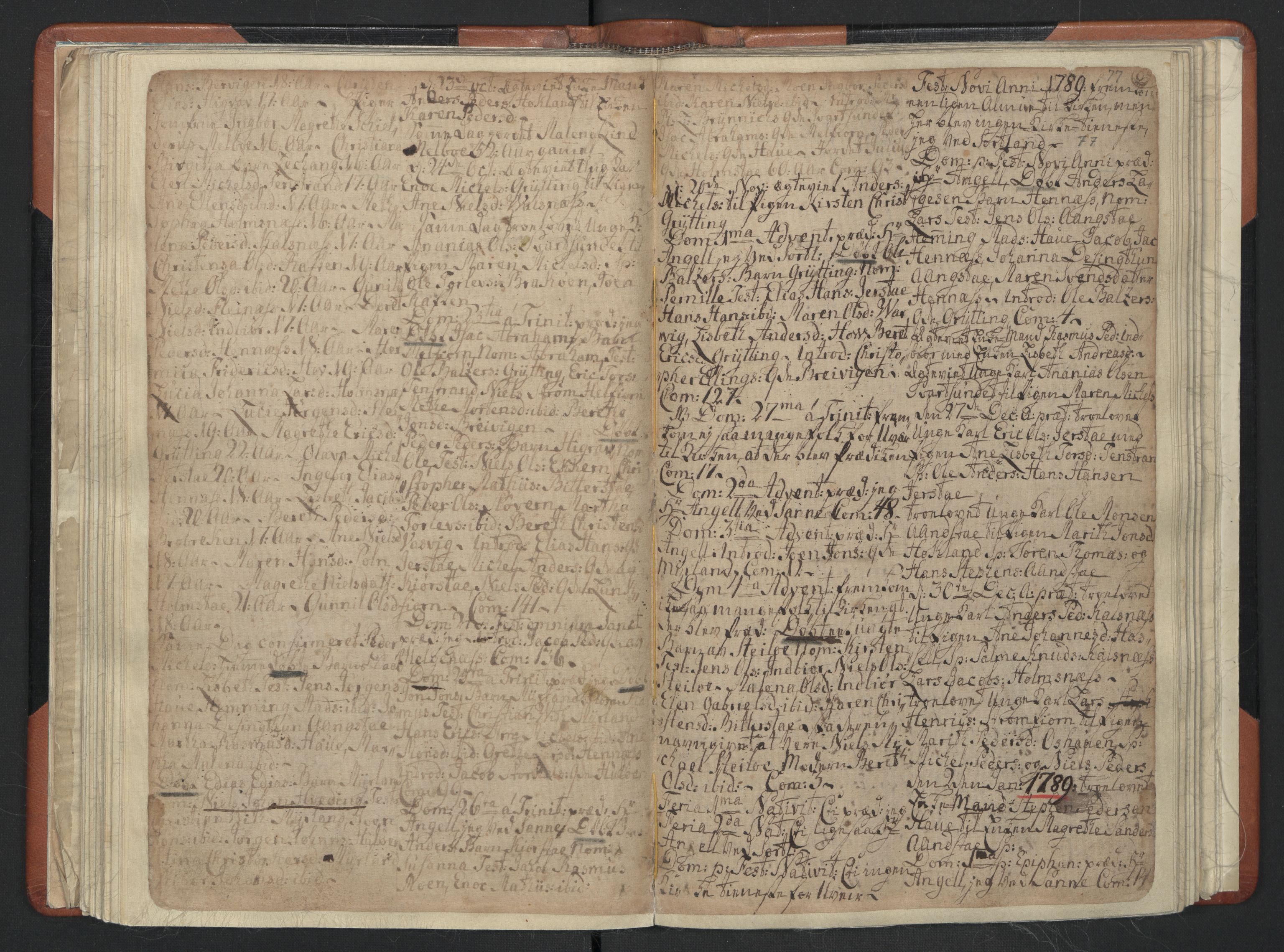 Ministerialprotokoller, klokkerbøker og fødselsregistre - Nordland, AV/SAT-A-1459/888/L1233: Ministerialbok nr. 888A02, 1754-1811, s. 89
