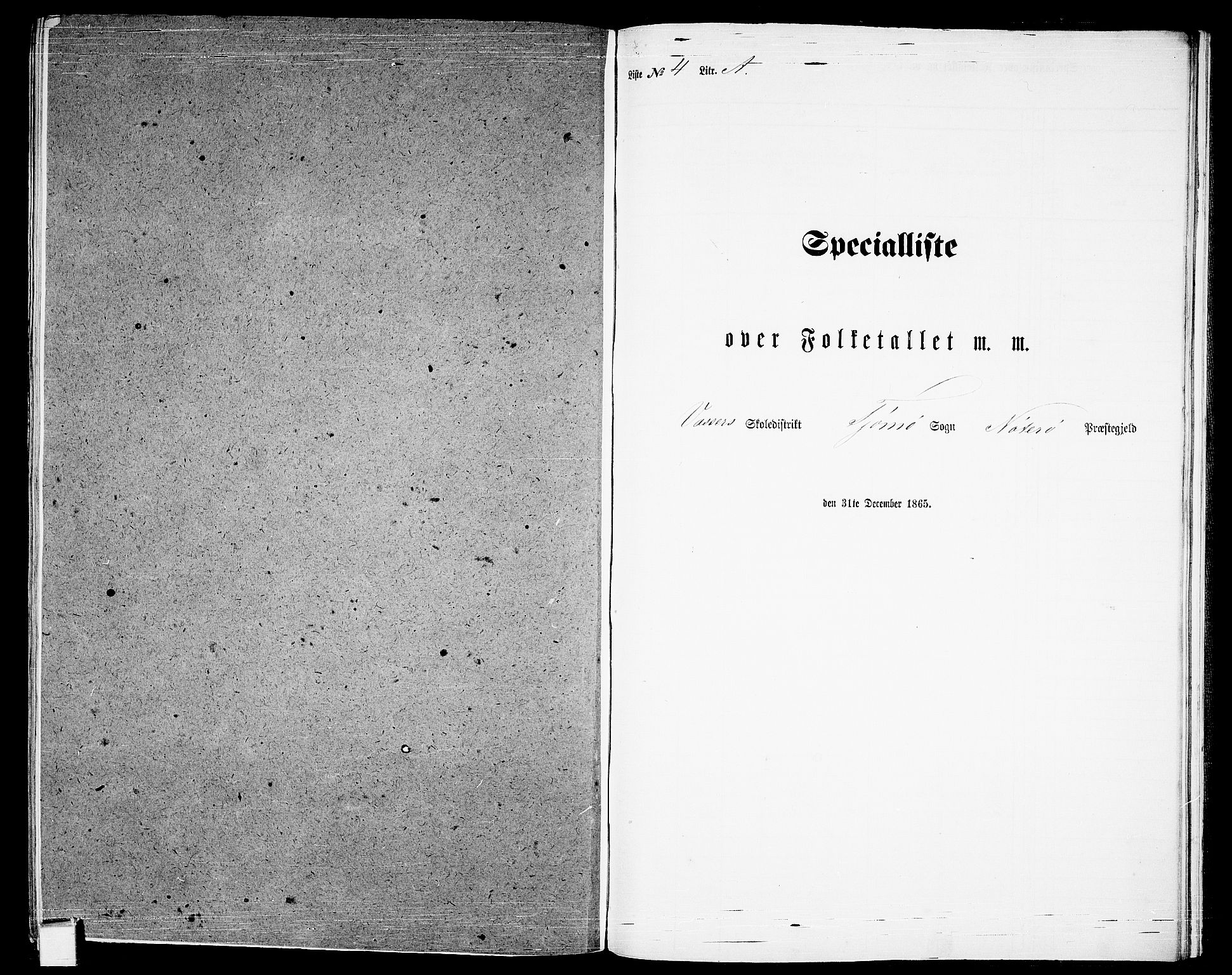 RA, Folketelling 1865 for 0722P Nøtterøy prestegjeld, 1865, s. 288