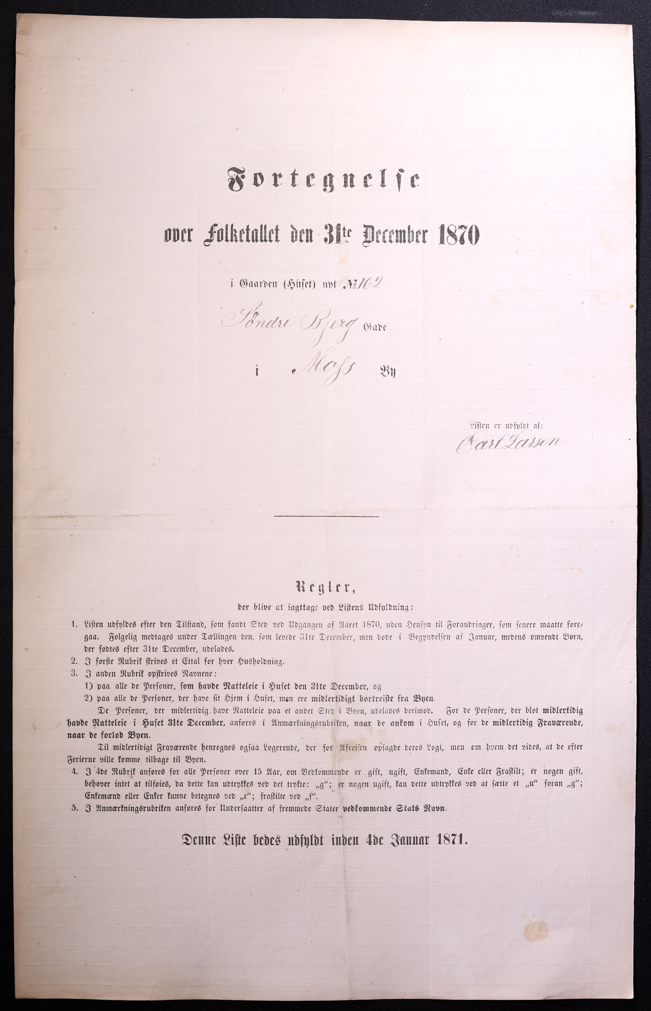 RA, Folketelling 1870 for 0104 Moss kjøpstad, 1870, s. 235