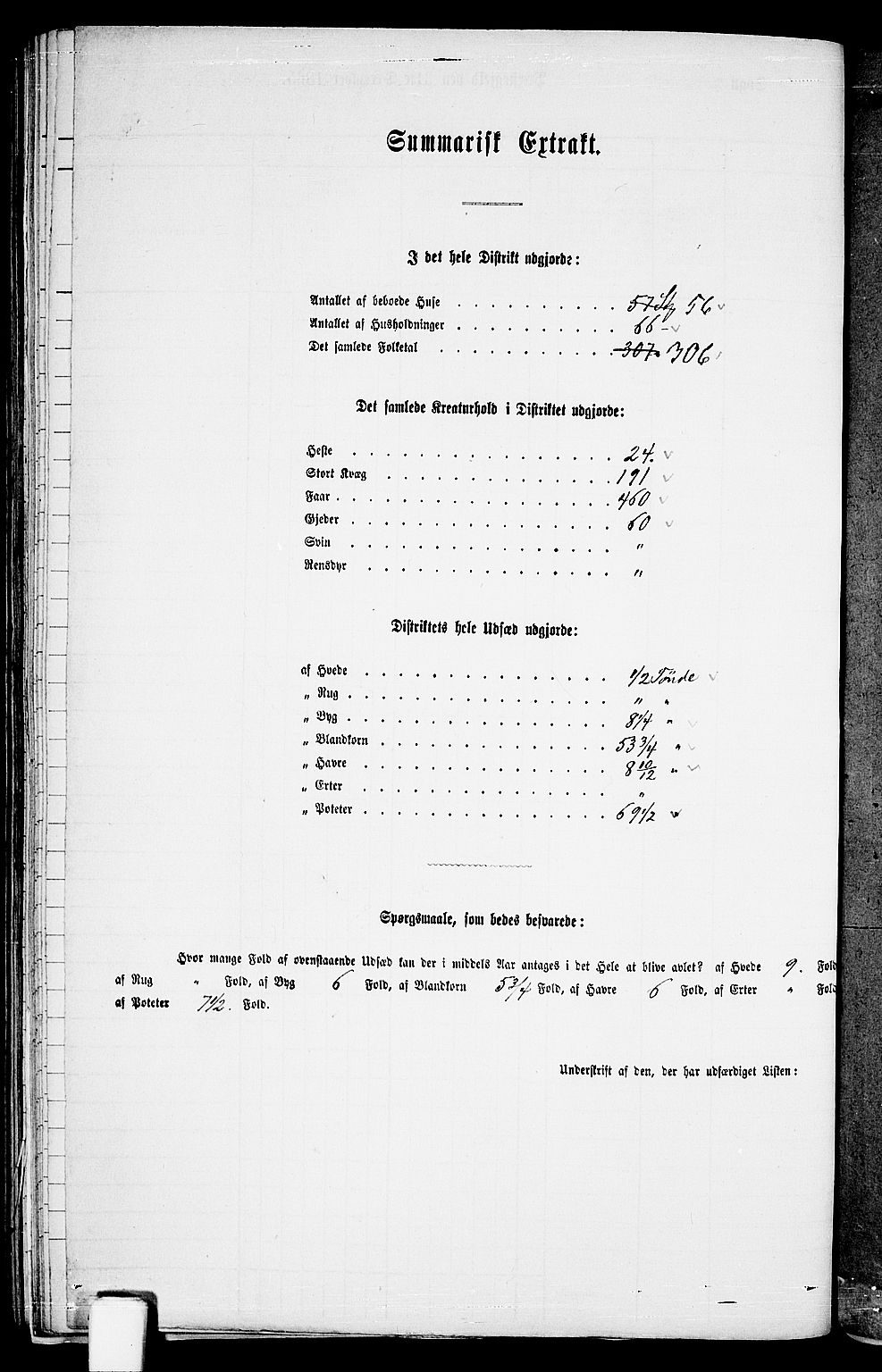 RA, Folketelling 1865 for 1018P Søgne prestegjeld, 1865, s. 123