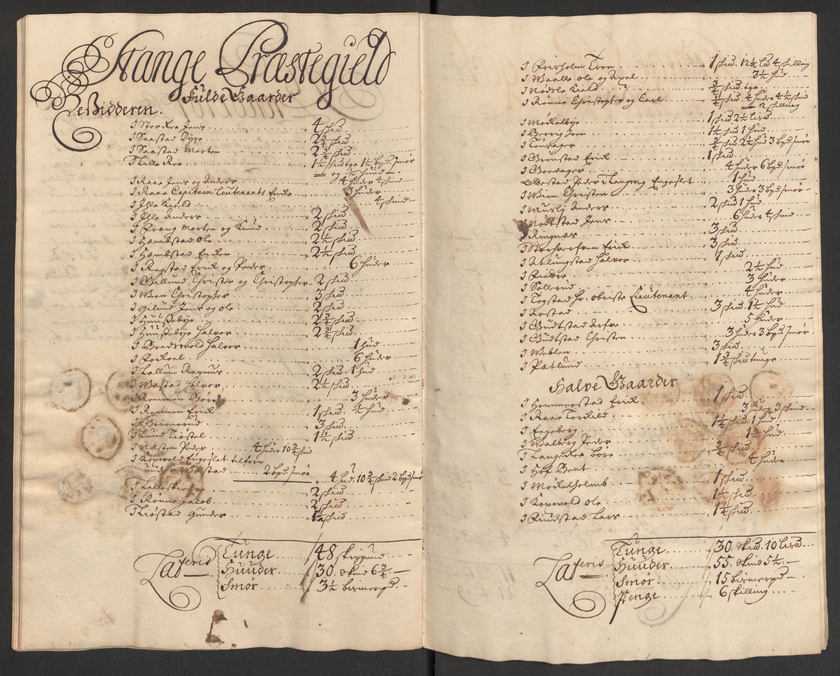 Rentekammeret inntil 1814, Reviderte regnskaper, Fogderegnskap, RA/EA-4092/R16/L1043: Fogderegnskap Hedmark, 1706-1707, s. 447