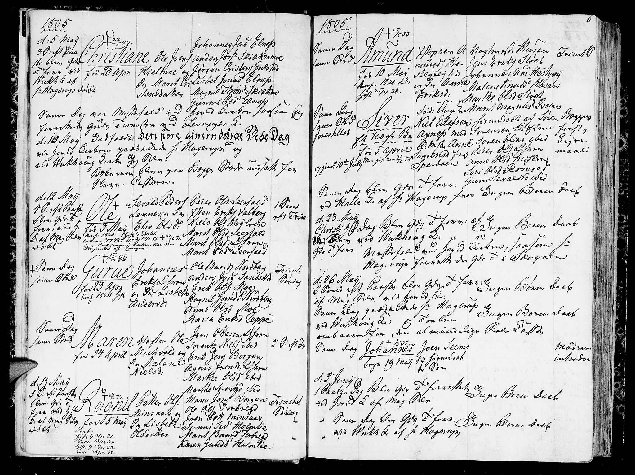 Ministerialprotokoller, klokkerbøker og fødselsregistre - Nord-Trøndelag, AV/SAT-A-1458/723/L0233: Ministerialbok nr. 723A04, 1805-1816, s. 6