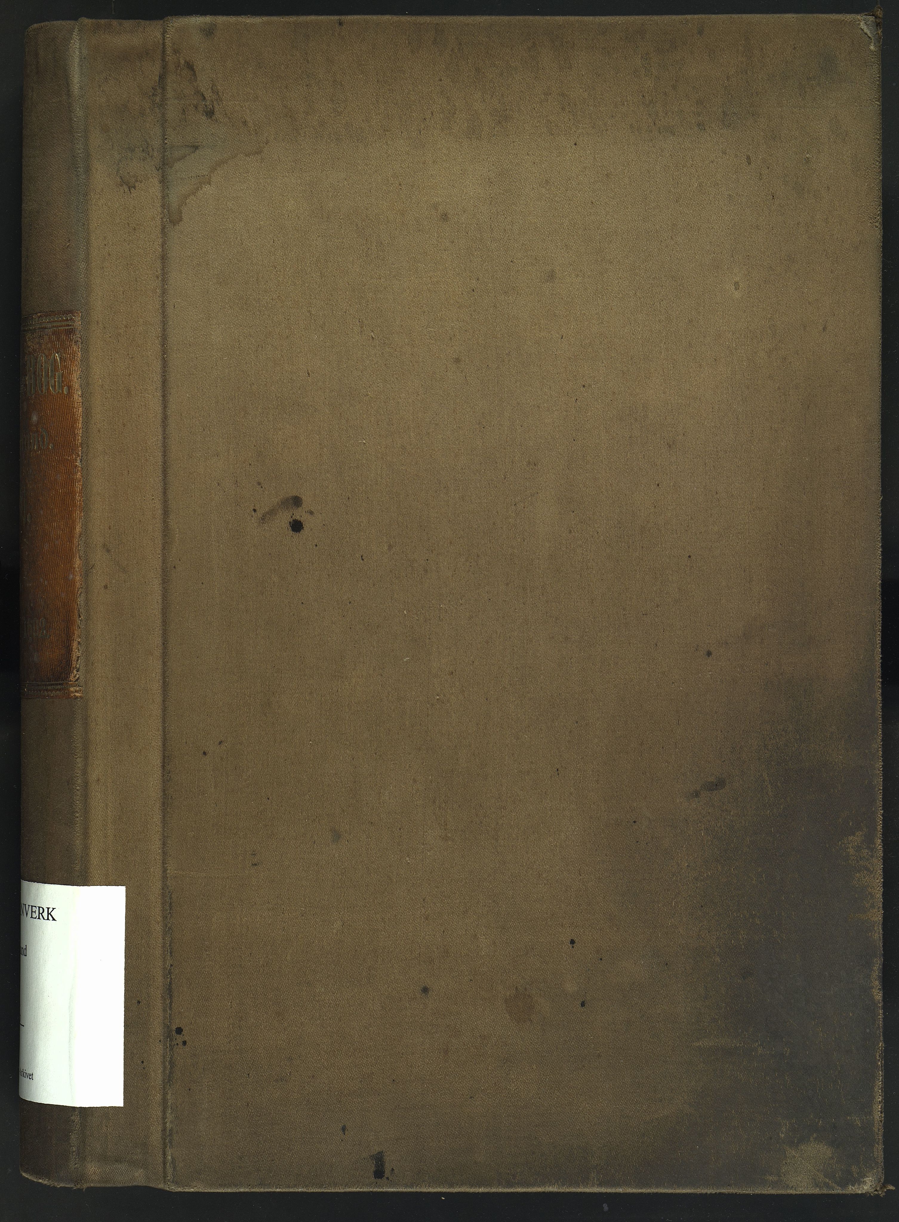 Egelands Verk, NESJ/NJM-002/06/L0006: Avregningsbok nr. 2, 1880