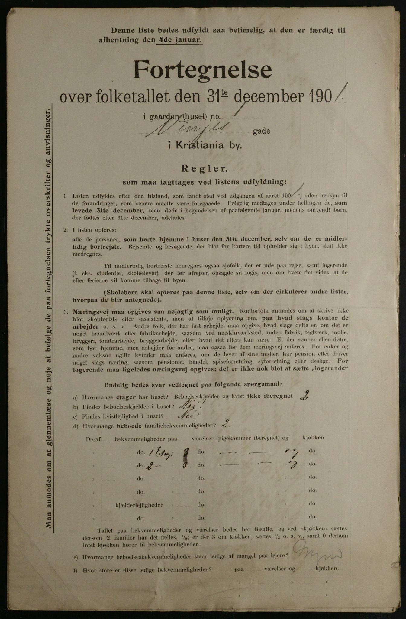 OBA, Kommunal folketelling 31.12.1901 for Kristiania kjøpstad, 1901, s. 18979