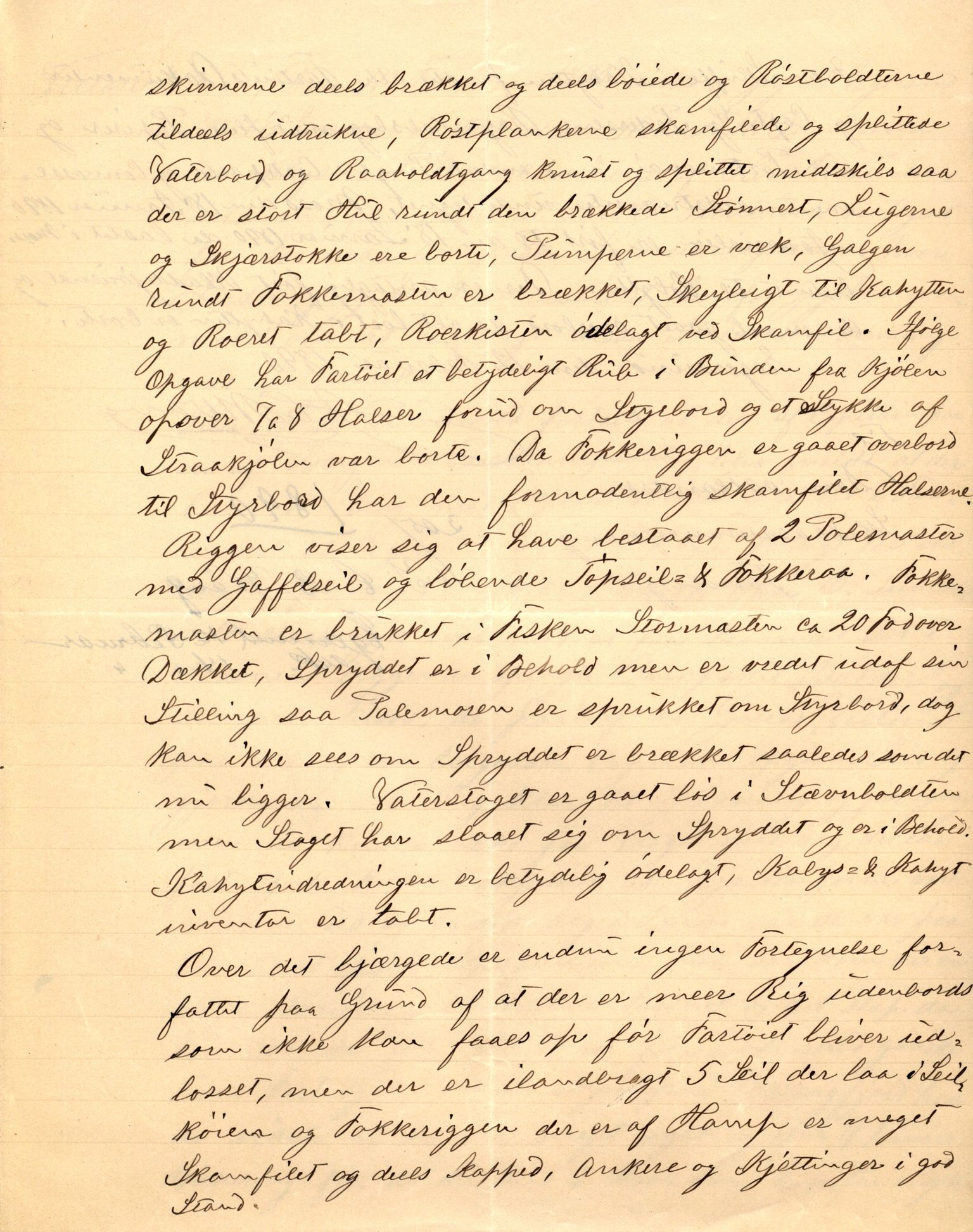 Pa 63 - Østlandske skibsassuranceforening, VEMU/A-1079/G/Ga/L0025/0002: Havaridokumenter / Victoria, St. Petersburg, Windsor, 1890, s. 18