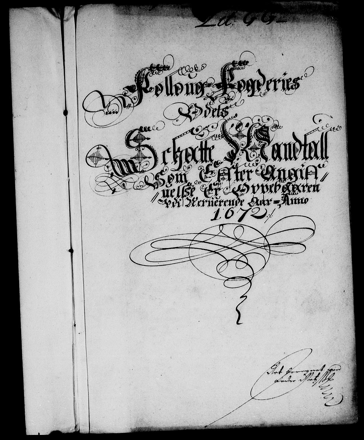 Rentekammeret inntil 1814, Reviderte regnskaper, Stiftamtstueregnskaper, Landkommissariatet på Akershus og Akershus stiftamt, AV/RA-EA-5869/R/Rb/L0084: Akershus stiftamt, 1672