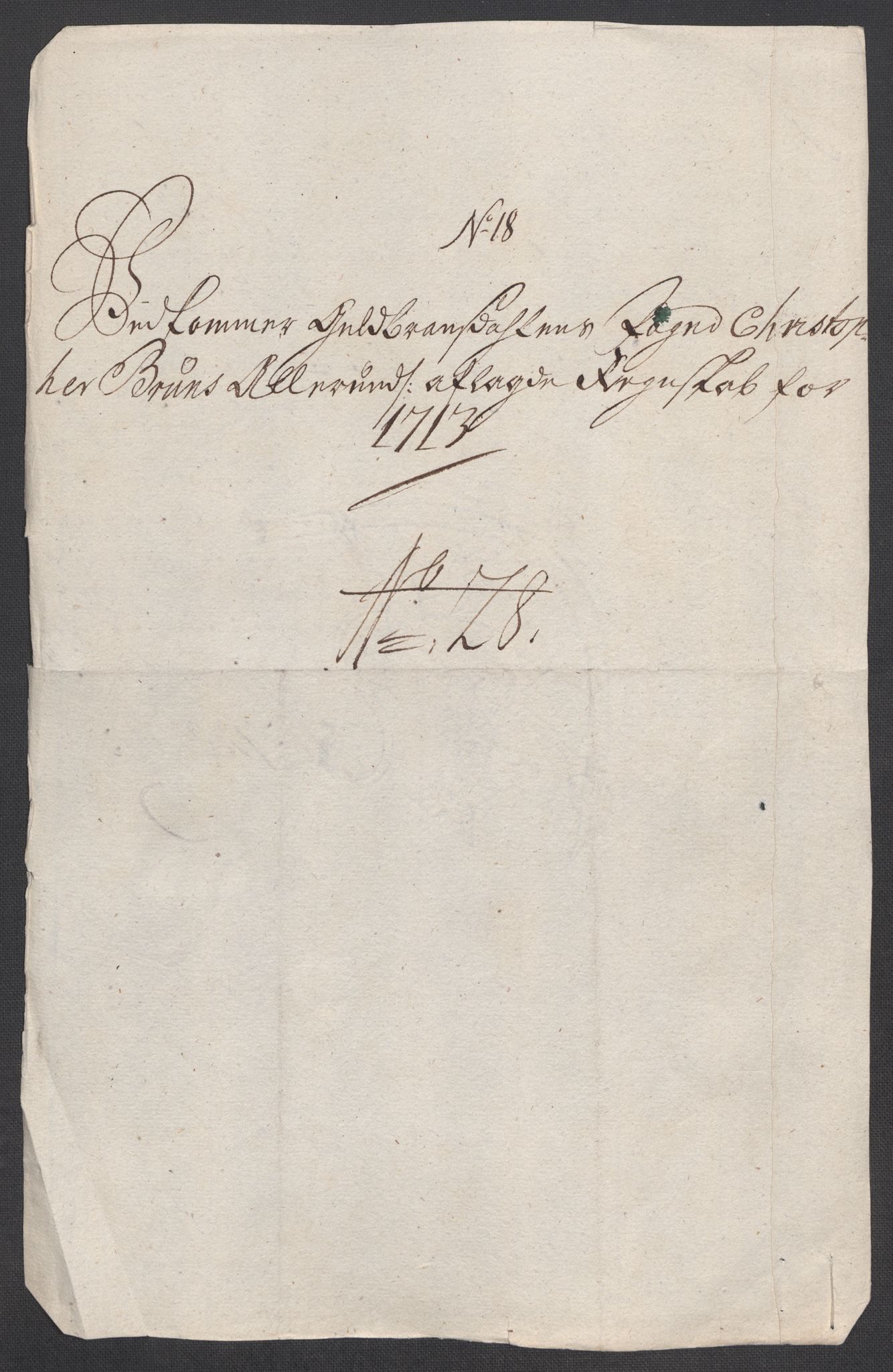 Rentekammeret inntil 1814, Reviderte regnskaper, Fogderegnskap, RA/EA-4092/R17/L1182: Fogderegnskap Gudbrandsdal, 1713, s. 457