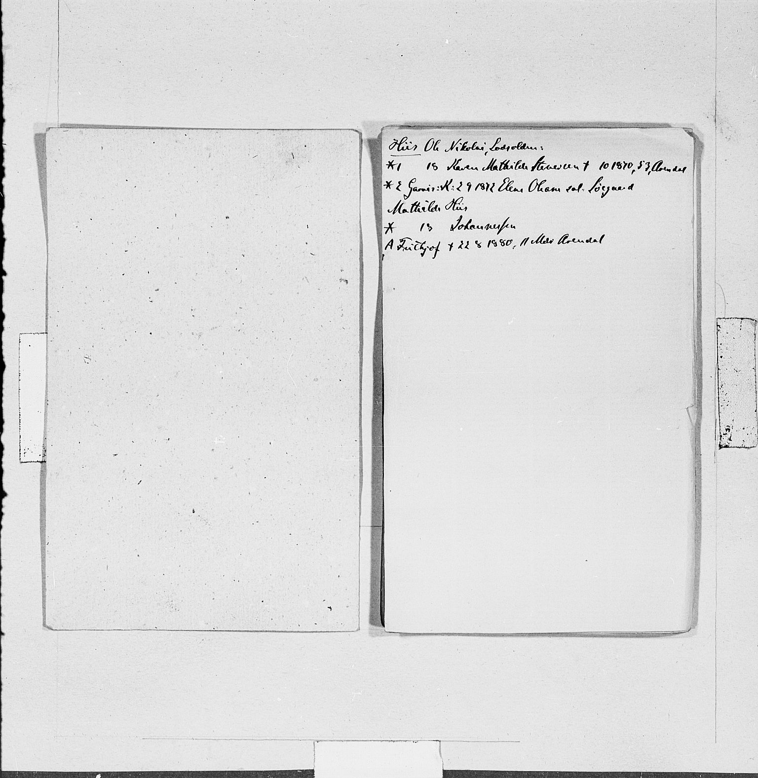 Hornemans samlinger, SAT/PA-X/B/L0006: Hi - J, 1600-1886