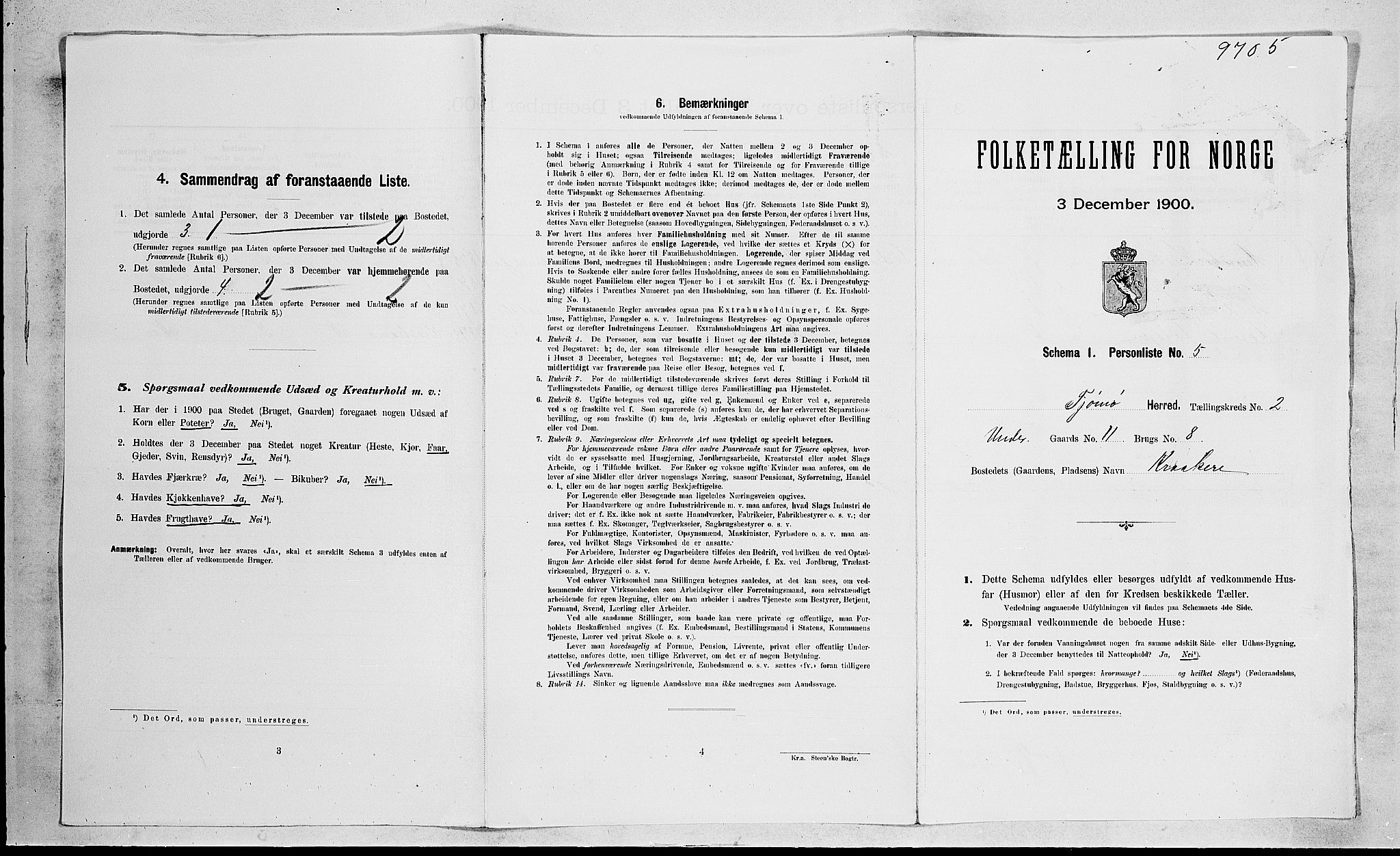 RA, Folketelling 1900 for 0723 Tjøme herred, 1900, s. 254