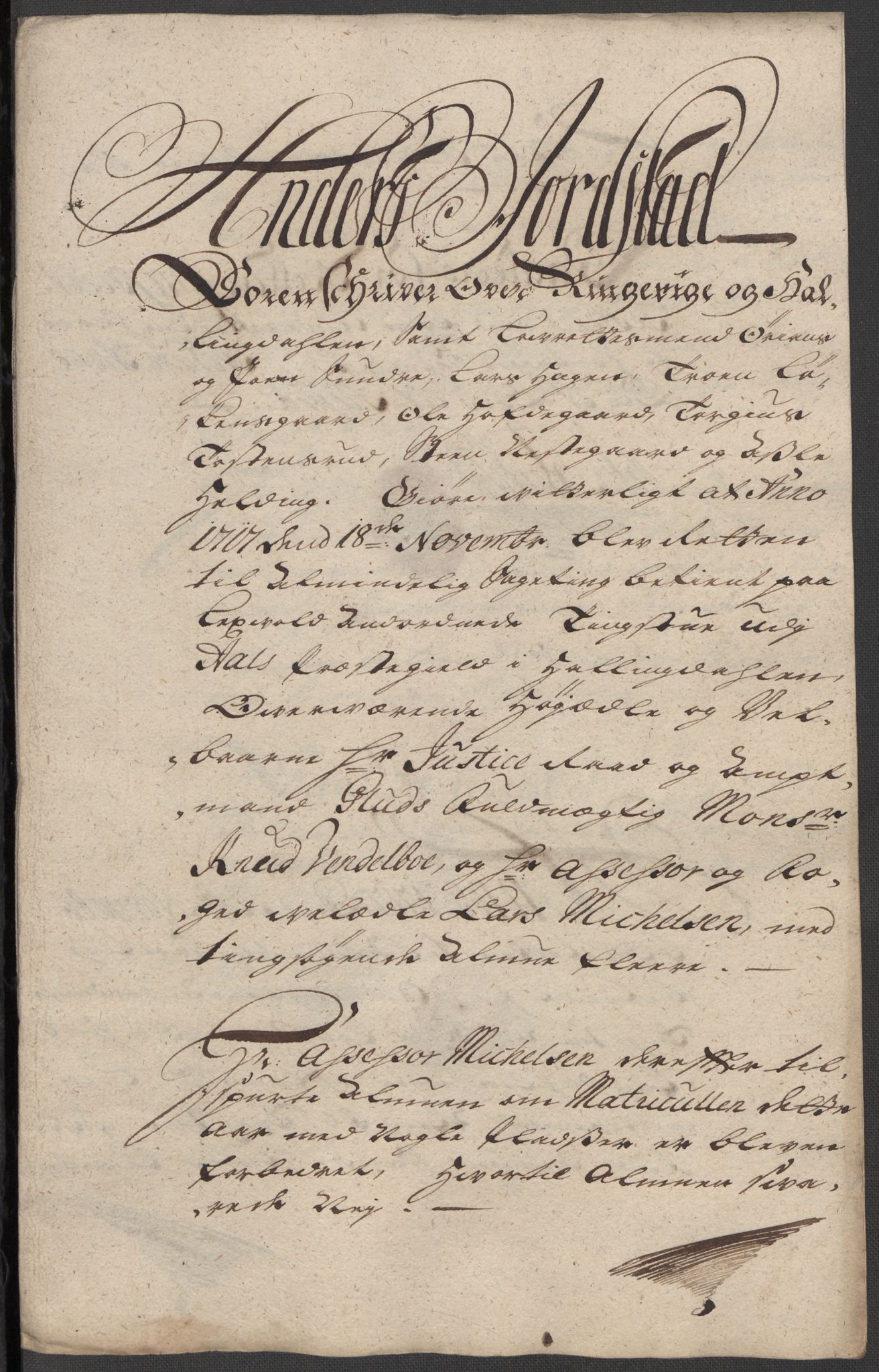 Rentekammeret inntil 1814, Reviderte regnskaper, Fogderegnskap, AV/RA-EA-4092/R23/L1475: Fogderegnskap Ringerike og Hallingdal, 1717, s. 111