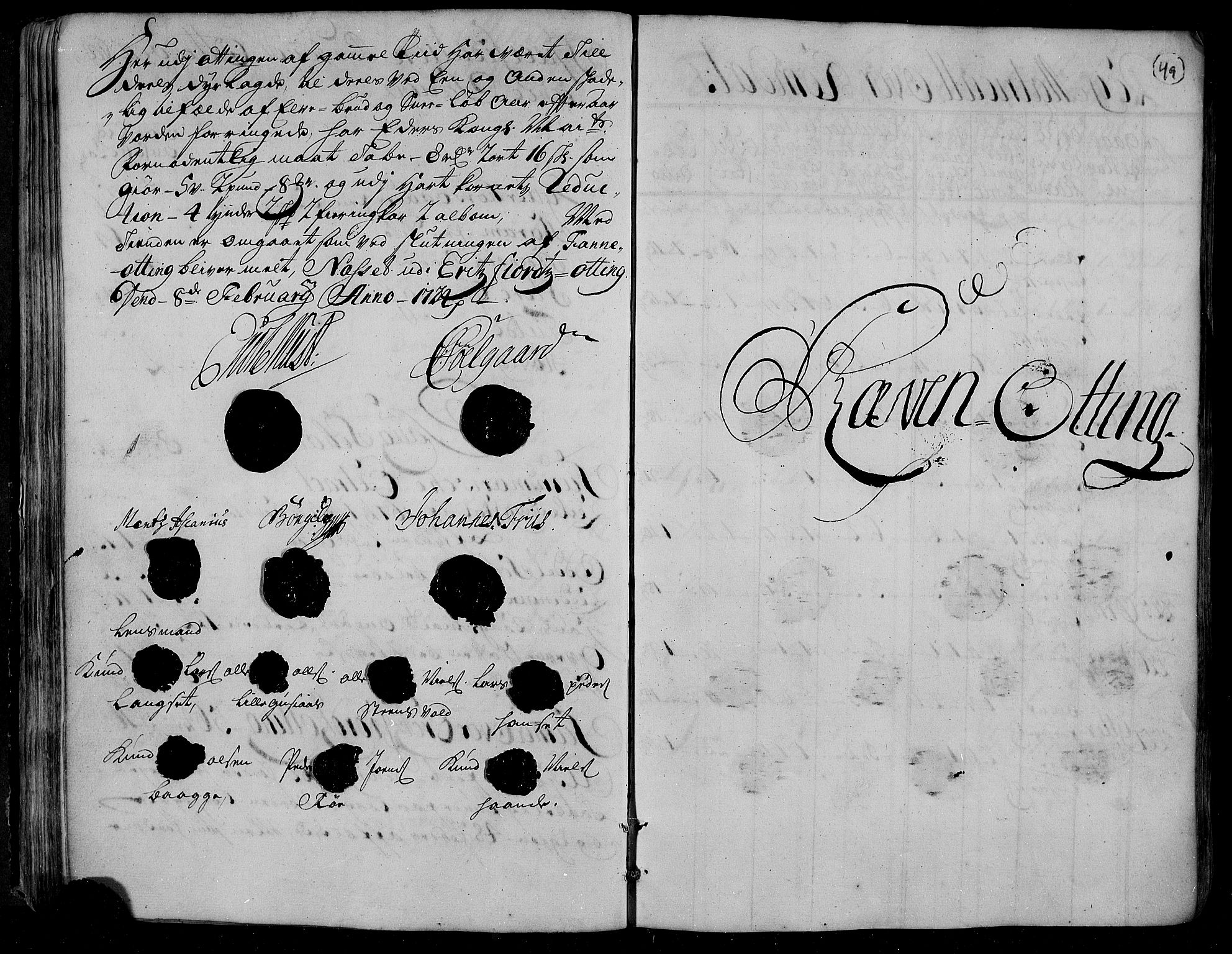 Rentekammeret inntil 1814, Realistisk ordnet avdeling, RA/EA-4070/N/Nb/Nbf/L0153: Romsdal matrikkelprotokoll, 1724, s. 50