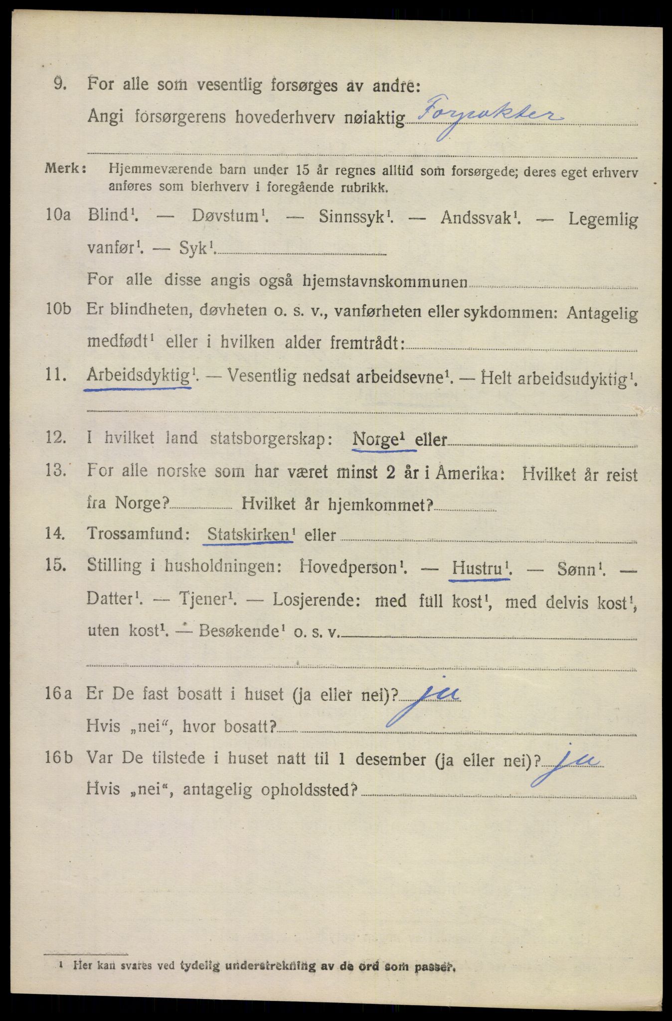 SAKO, Folketelling 1920 for 0719 Andebu herred, 1920, s. 2817