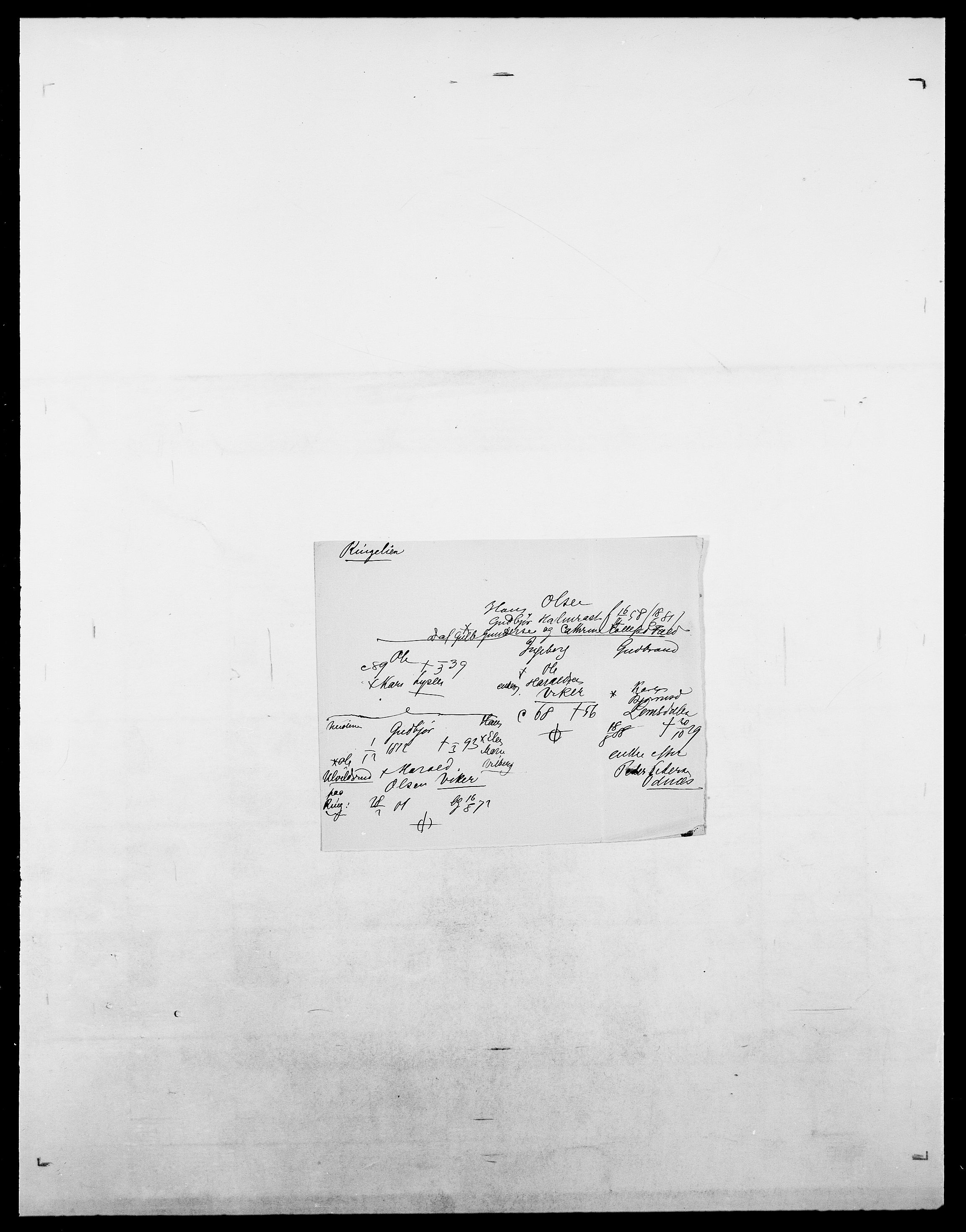 Delgobe, Charles Antoine - samling, SAO/PAO-0038/D/Da/L0032: Rabakovsky - Rivertz, s. 718