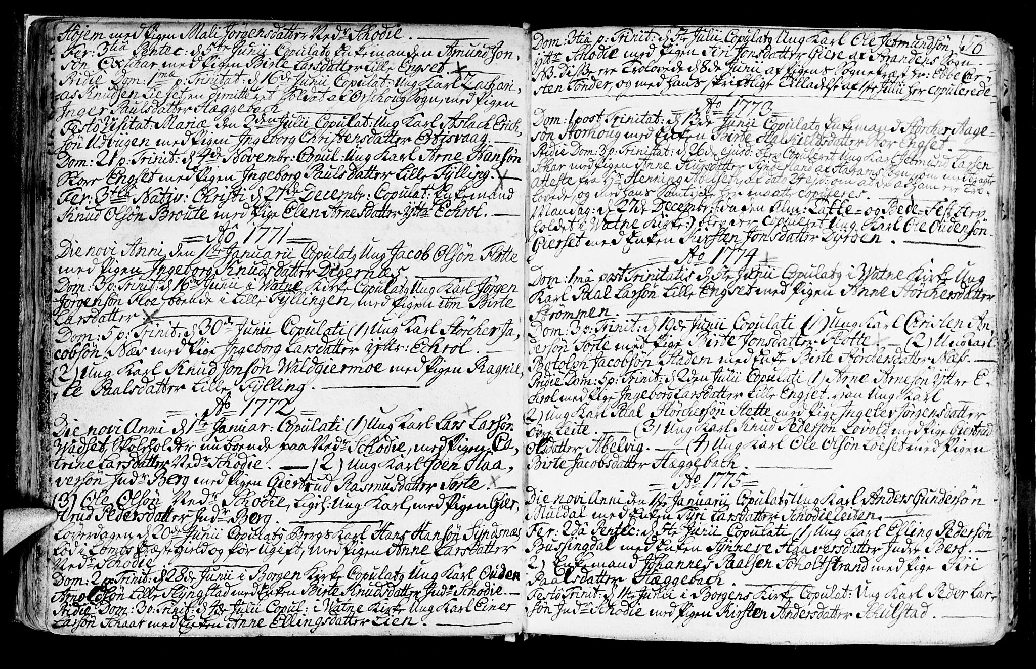 Ministerialprotokoller, klokkerbøker og fødselsregistre - Møre og Romsdal, AV/SAT-A-1454/524/L0349: Ministerialbok nr. 524A01, 1698-1779, s. 56
