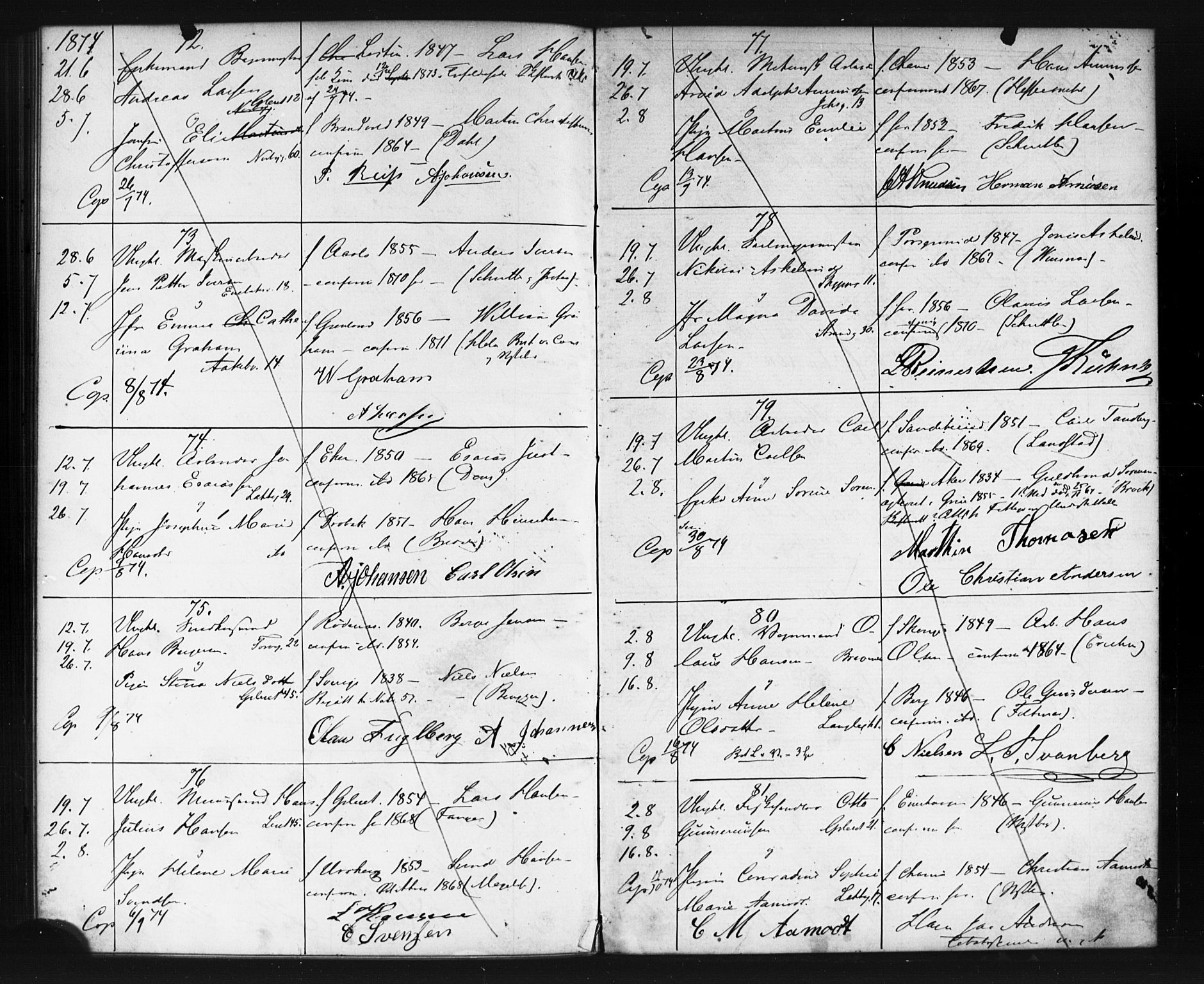 Grønland prestekontor Kirkebøker, AV/SAO-A-10848/G/Ga/L0002: Klokkerbok nr. 2, 1861-1863
