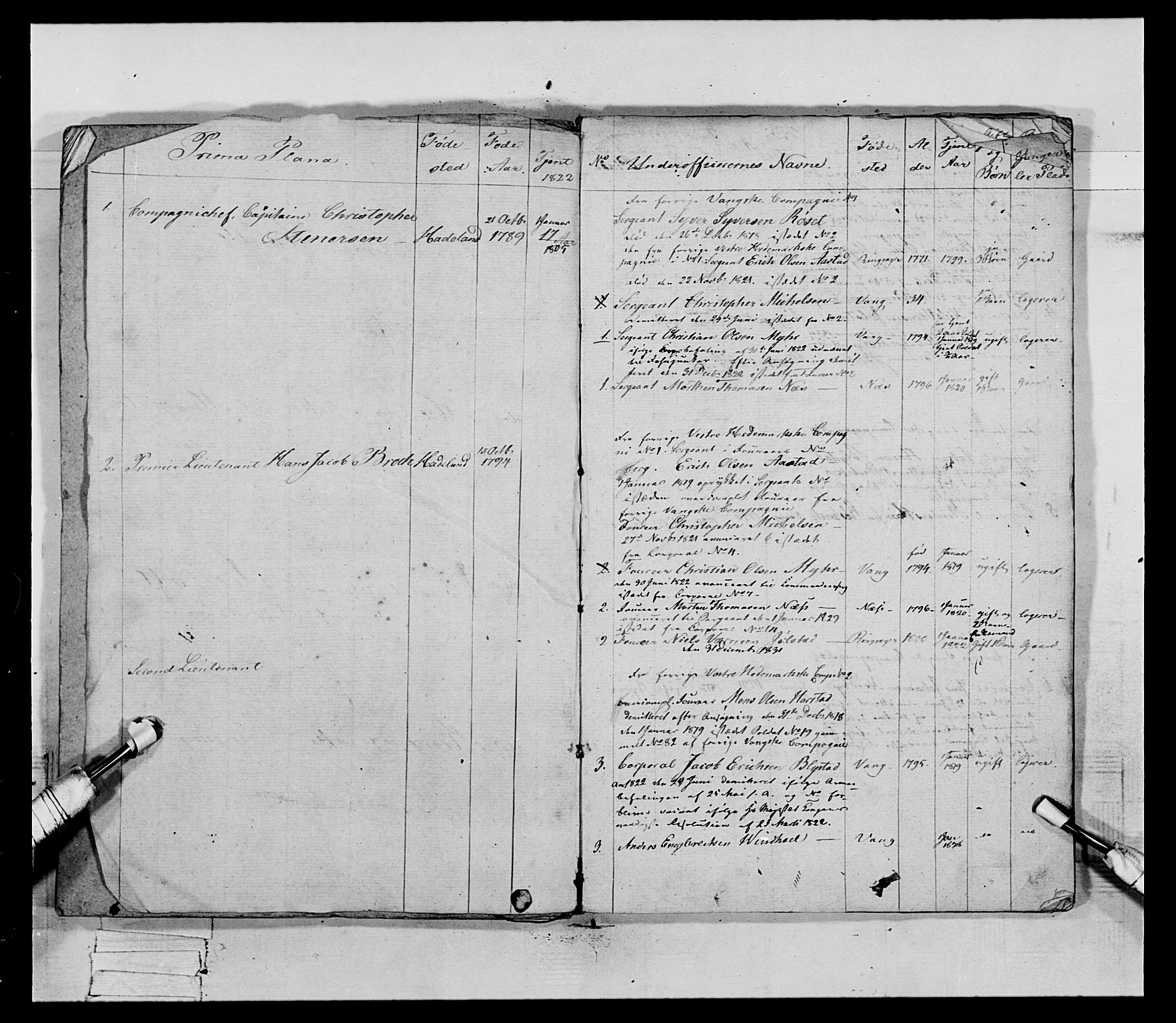 Generalitets- og kommissariatskollegiet, Det kongelige norske kommissariatskollegium, AV/RA-EA-5420/E/Eh/L0069: Opplandske gevorbne infanteriregiment, 1810-1818, s. 747