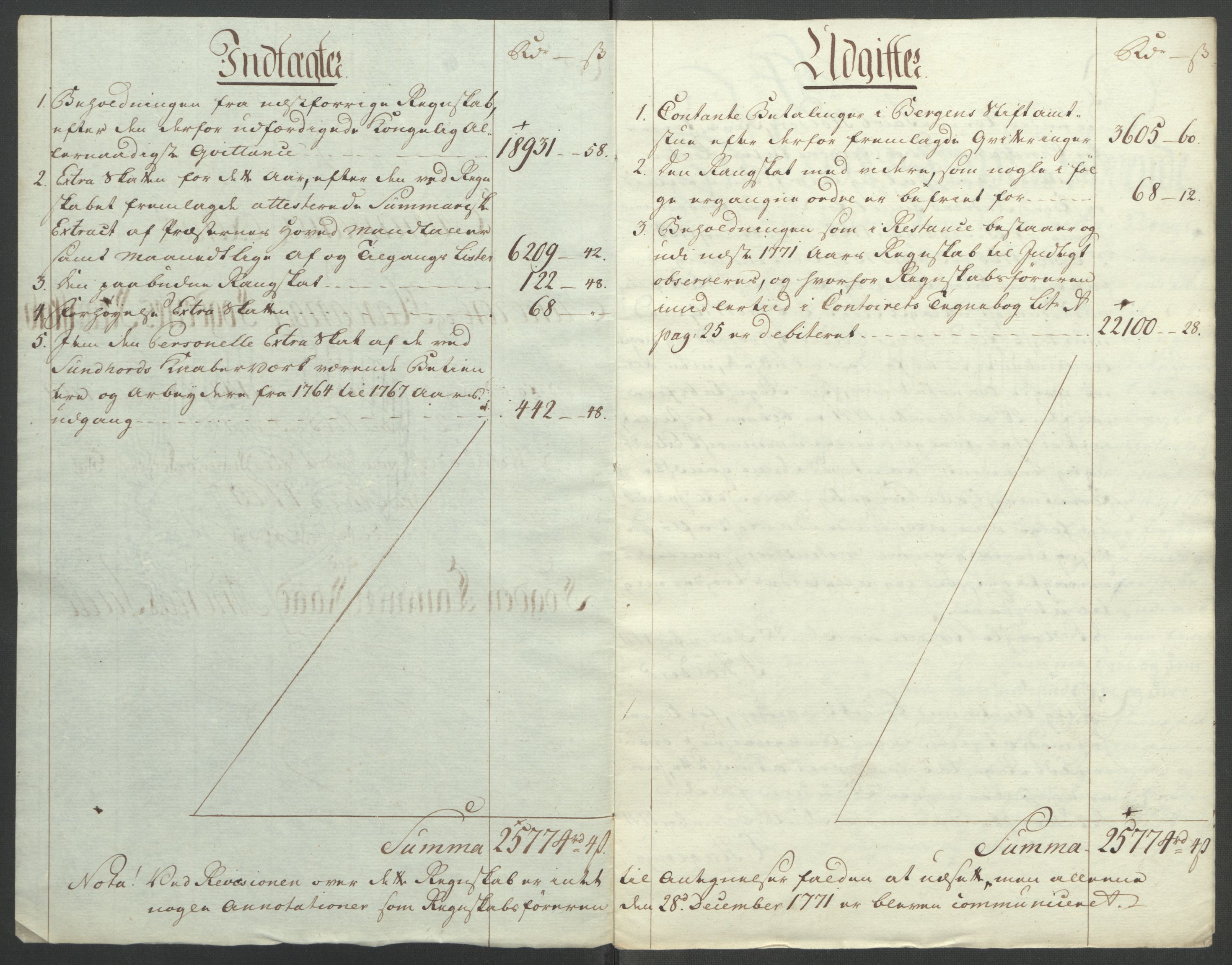 Rentekammeret inntil 1814, Reviderte regnskaper, Fogderegnskap, AV/RA-EA-4092/R48/L3136: Ekstraskatten Sunnhordland og Hardanger, 1762-1772, s. 210