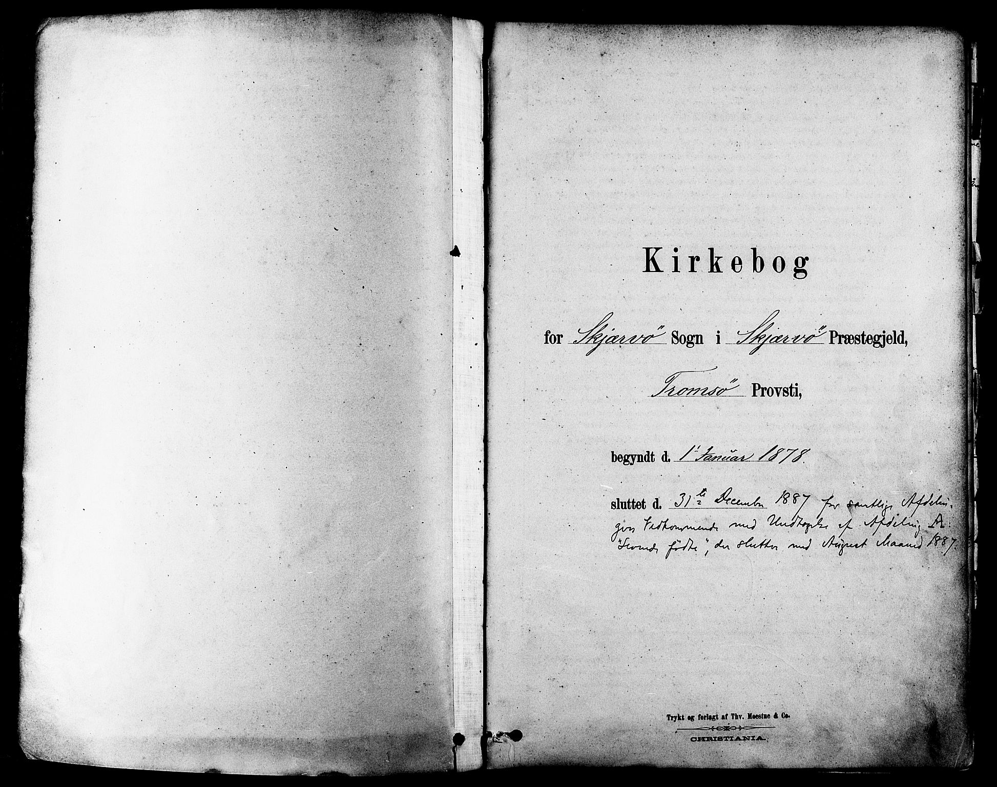 Skjervøy sokneprestkontor, SATØ/S-1300/H/Ha/Haa/L0009kirke: Ministerialbok nr. 9, 1878-1887