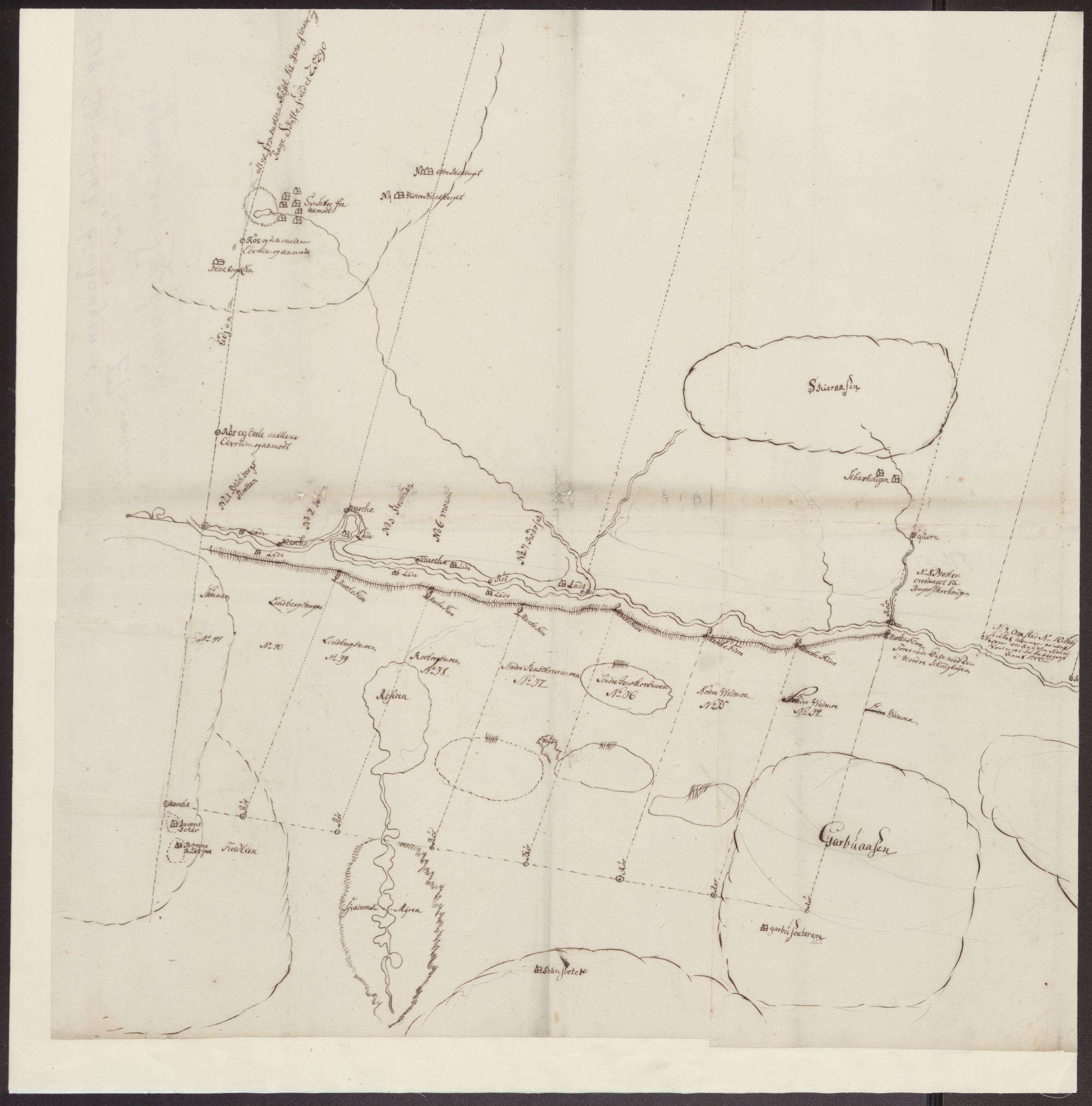 Kartsamlingen - Statsarkivet i Hamar, AV/SAH-KART-001/F/Fa/L0001: Kart, 1629-1992, s. 301