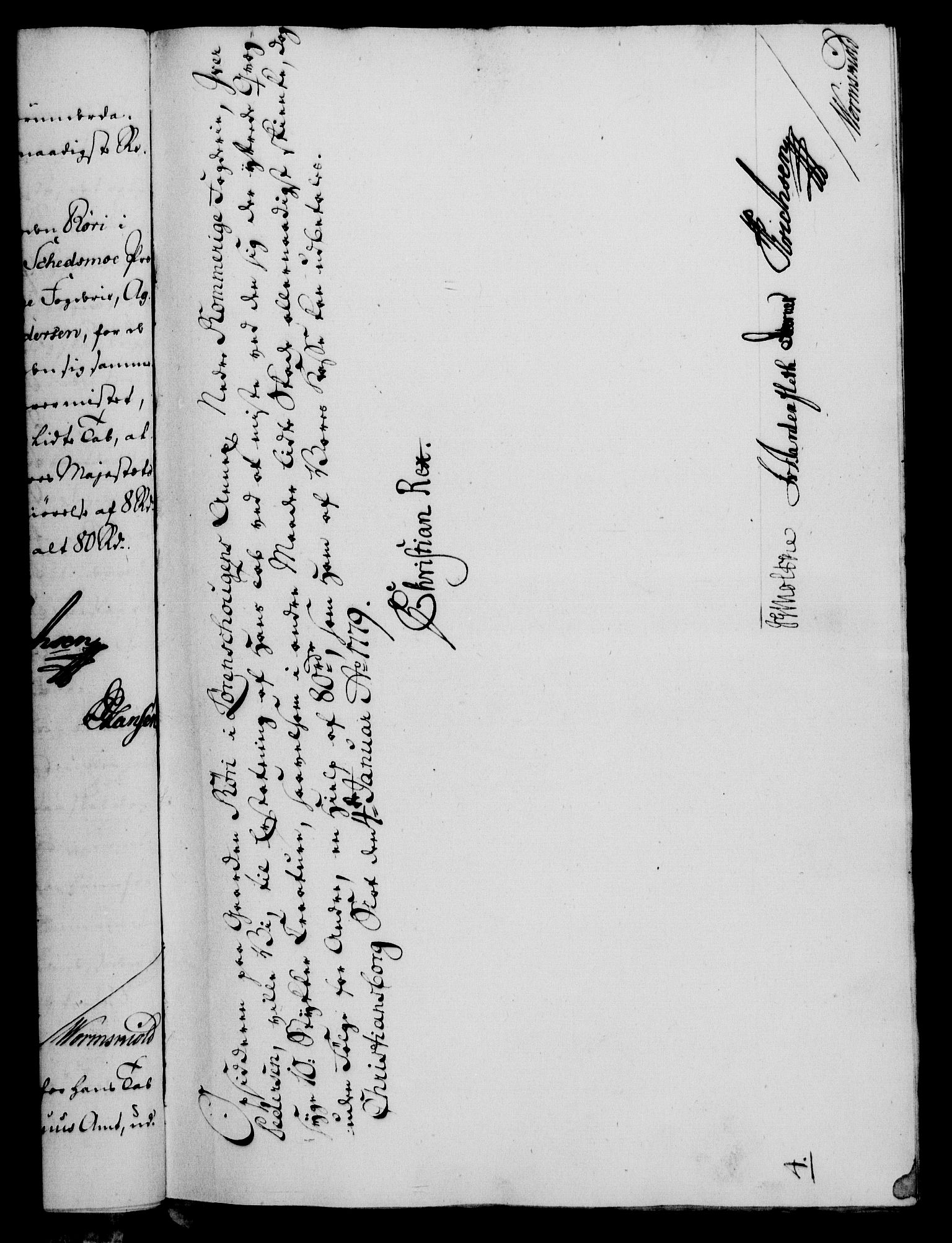 Rentekammeret, Kammerkanselliet, AV/RA-EA-3111/G/Gf/Gfa/L0061: Norsk relasjons- og resolusjonsprotokoll (merket RK 52.61), 1779, s. 32