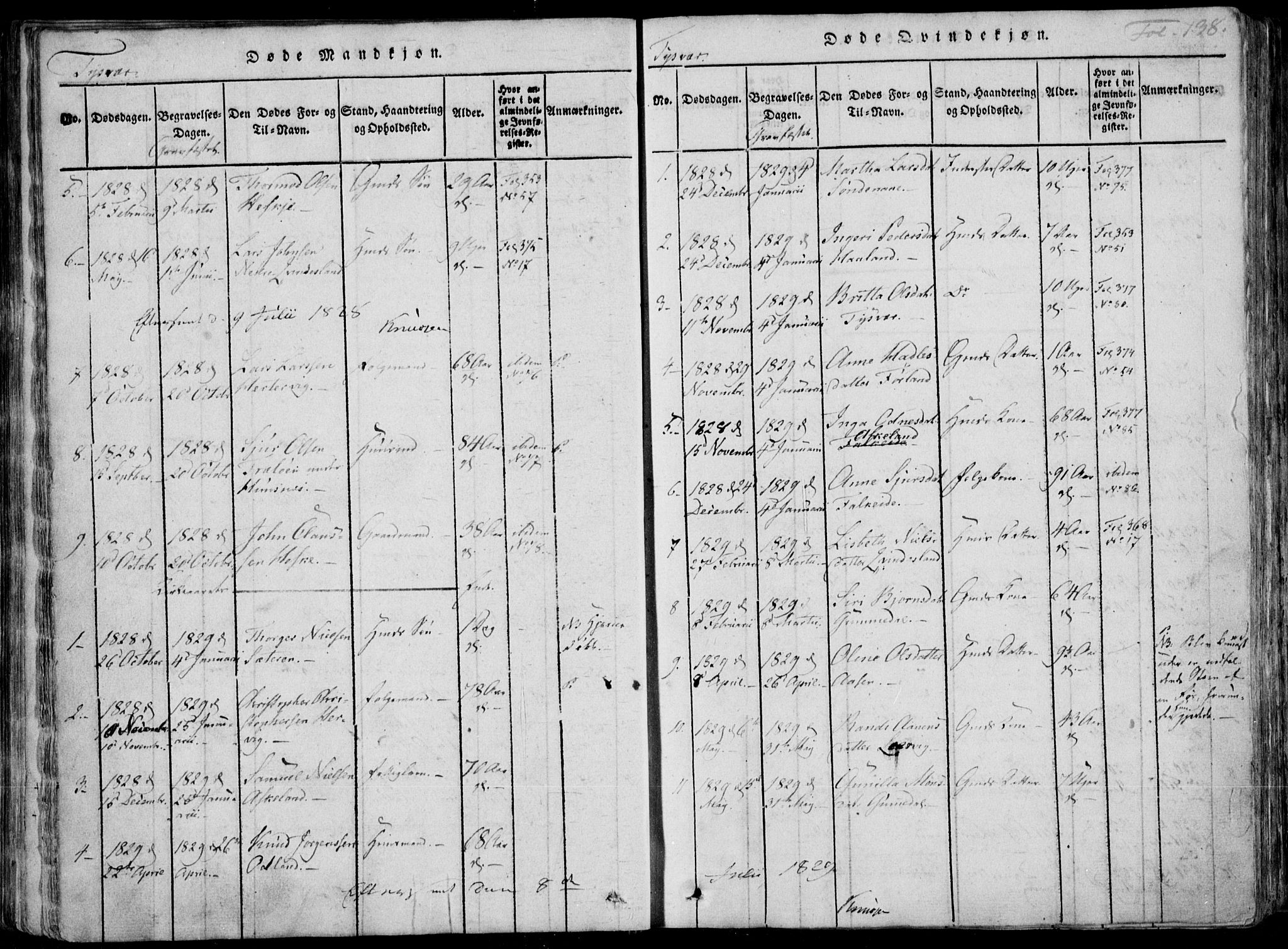 Skjold sokneprestkontor, SAST/A-101847/H/Ha/Haa/L0004: Ministerialbok nr. A 4 /1, 1815-1830, s. 138