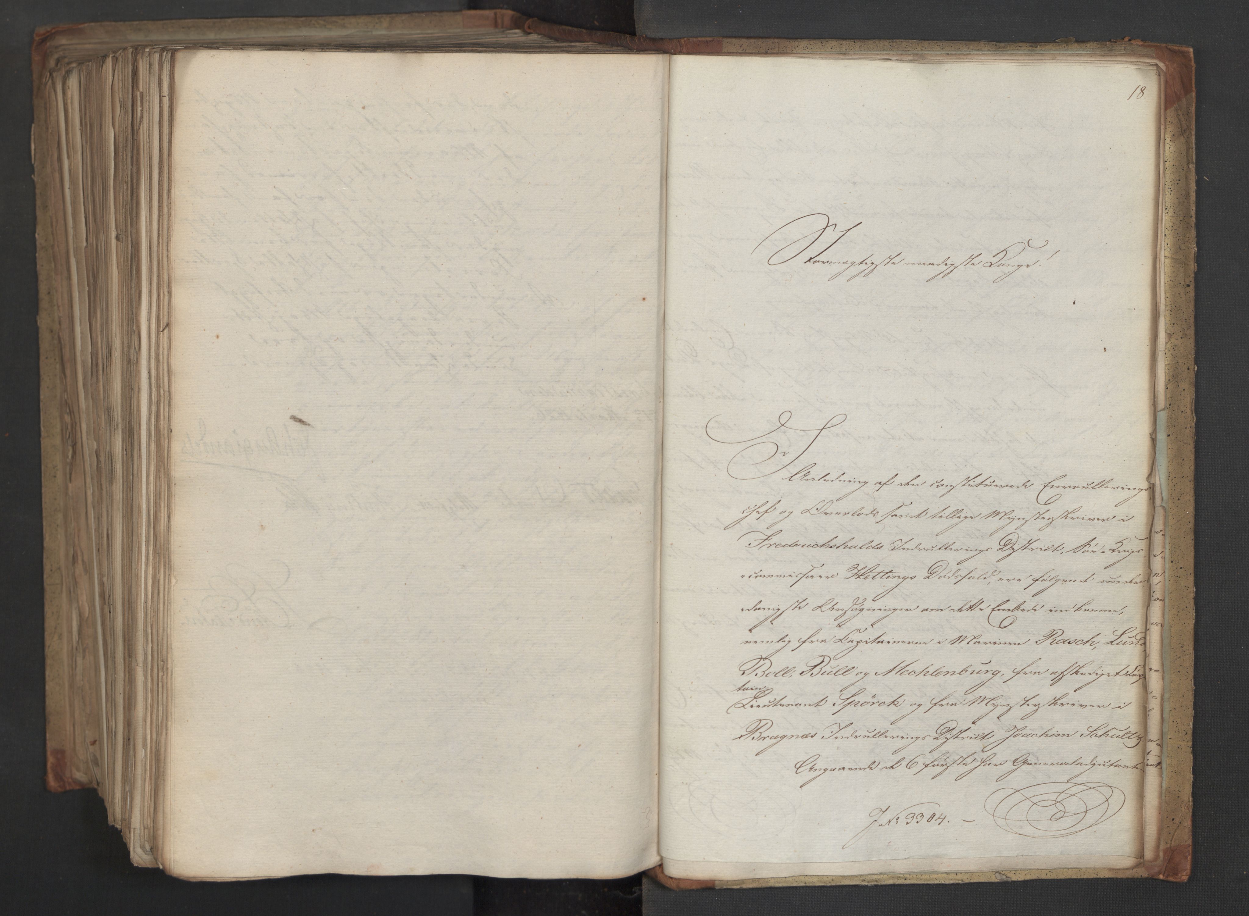 Statsrådsavdelingen i Stockholm, AV/RA-S-1003/D/Da/L0045: Regjeringsinnstillinger nr. 3067-3307, 1826, s. 682