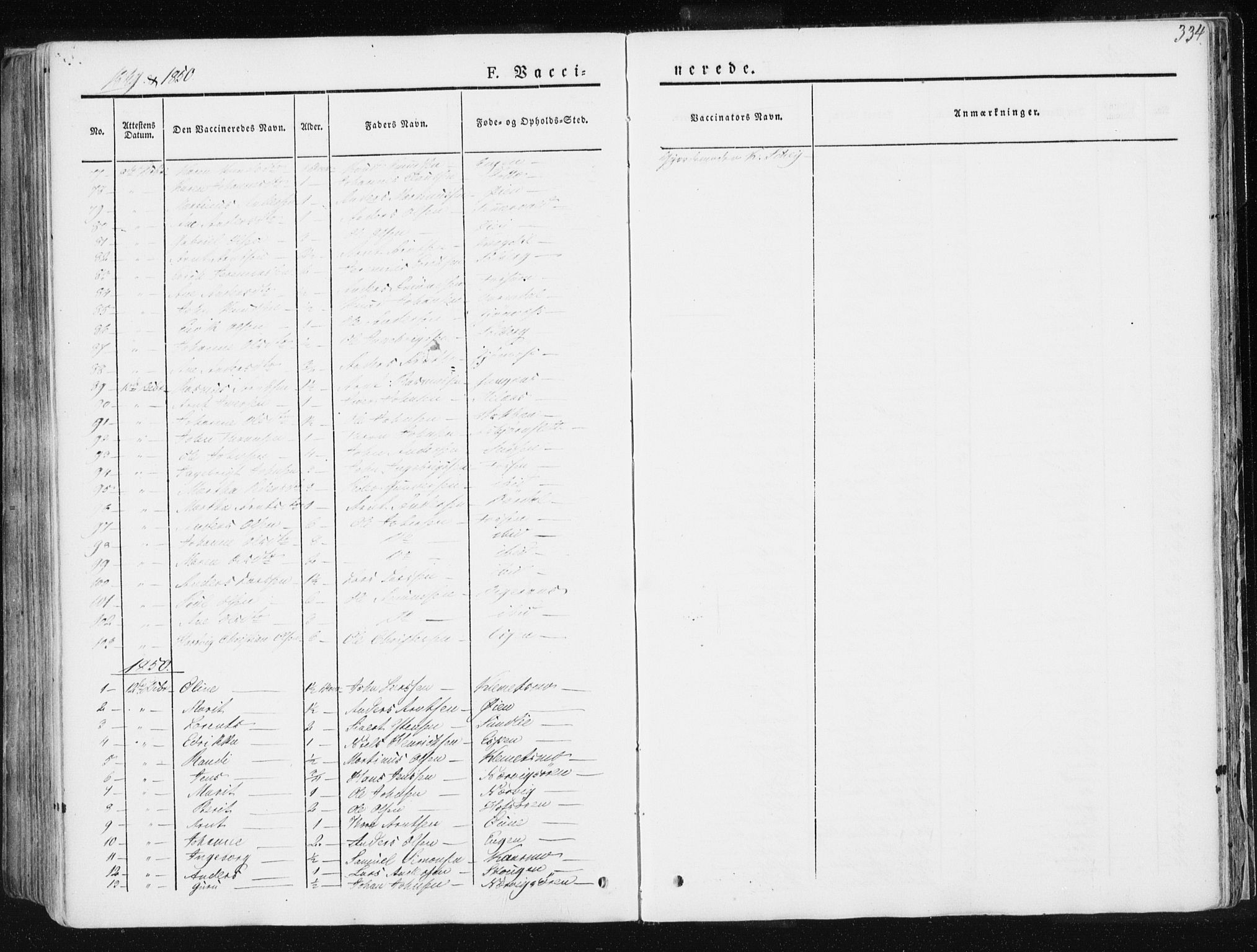 Ministerialprotokoller, klokkerbøker og fødselsregistre - Sør-Trøndelag, AV/SAT-A-1456/668/L0805: Ministerialbok nr. 668A05, 1840-1853, s. 334