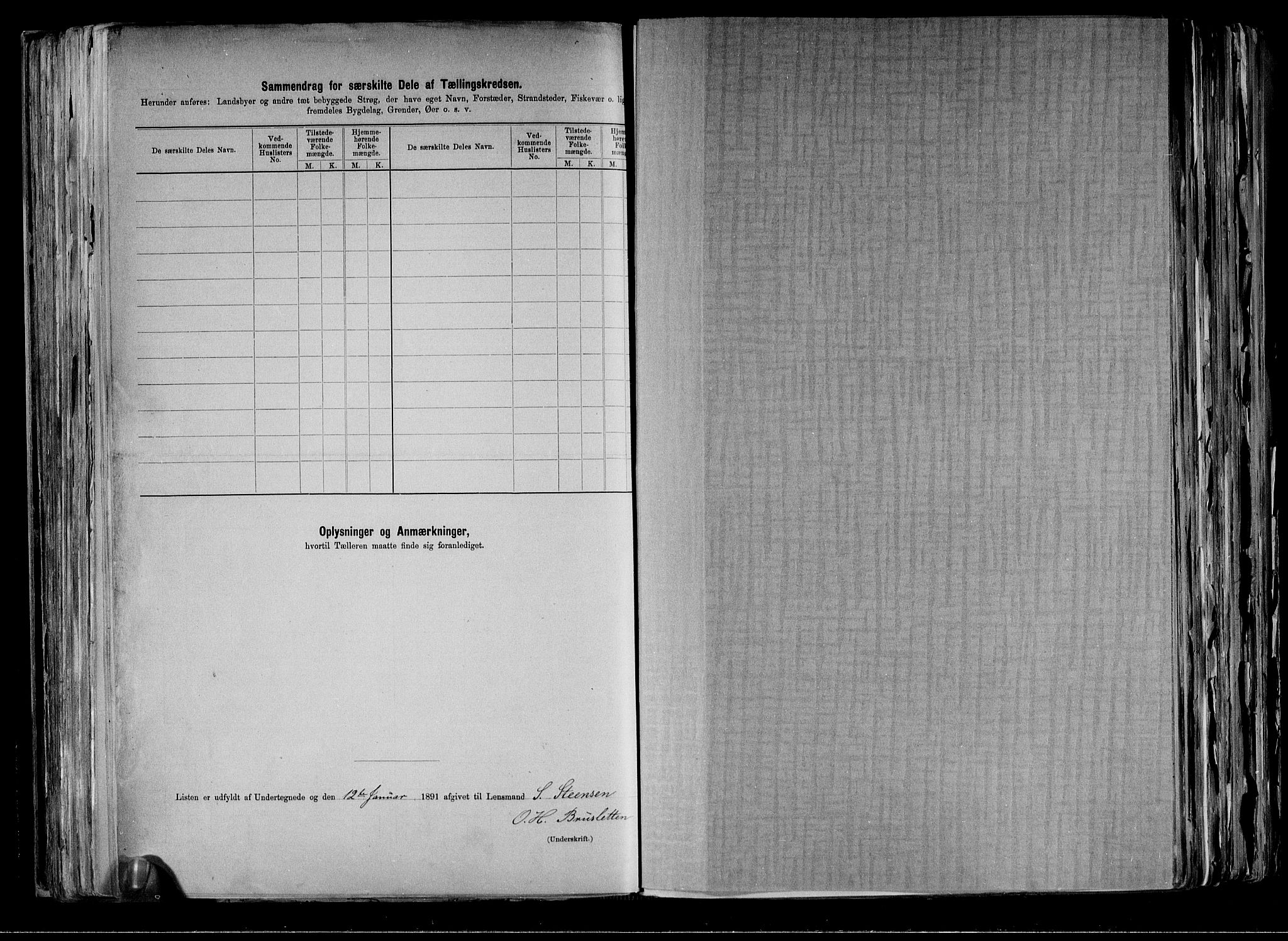 RA, Folketelling 1891 for 0620 Hol herred, 1891, s. 24