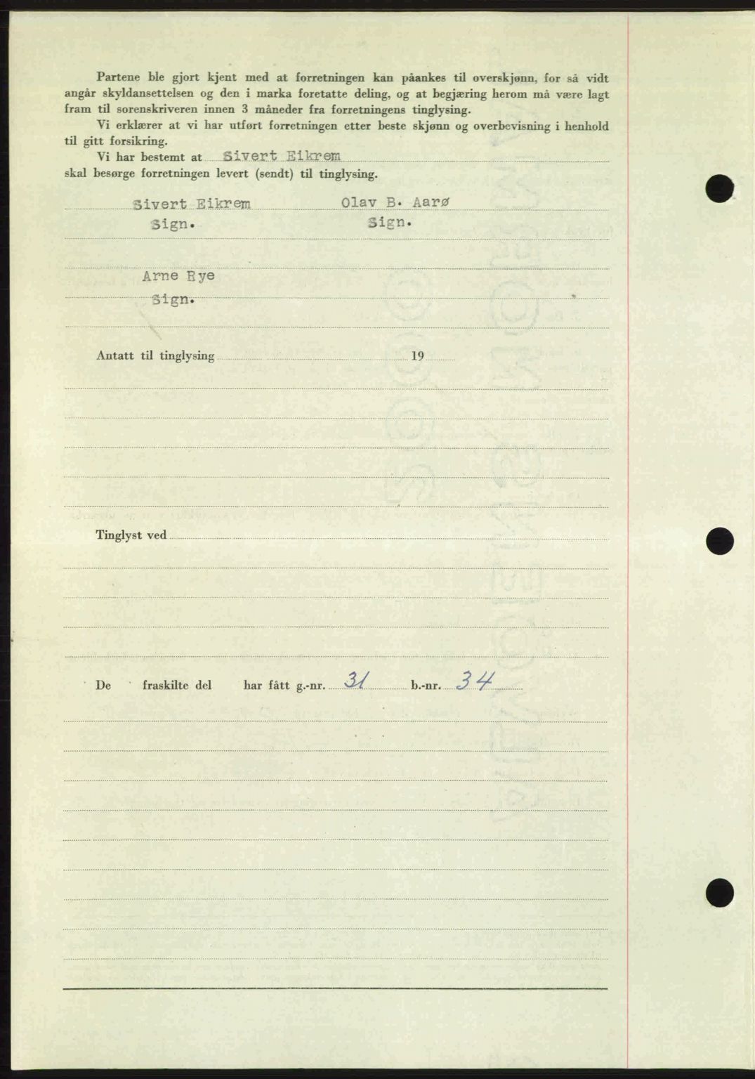 Romsdal sorenskriveri, AV/SAT-A-4149/1/2/2C: Pantebok nr. A26, 1948-1948, Dagboknr: 1326/1948