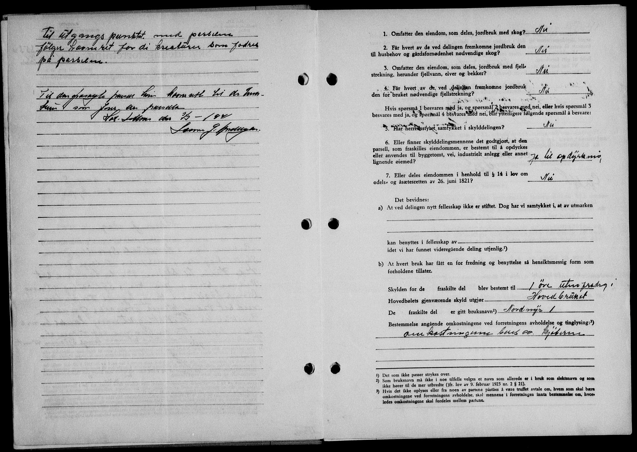 Lofoten sorenskriveri, SAT/A-0017/1/2/2C/L0008a: Pantebok nr. 8a, 1940-1941, Dagboknr: 353/1941