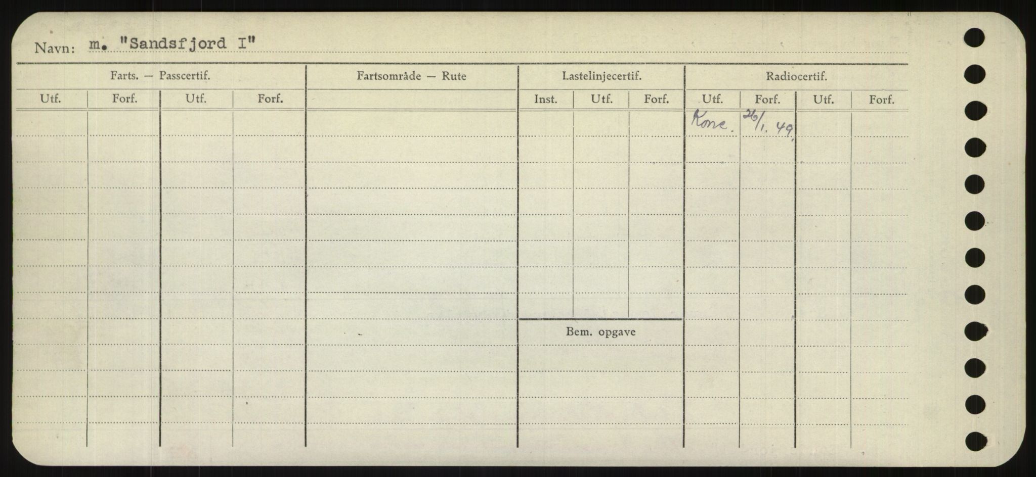 Sjøfartsdirektoratet med forløpere, Skipsmålingen, RA/S-1627/H/Hd/L0032: Fartøy, San-Seve, s. 90