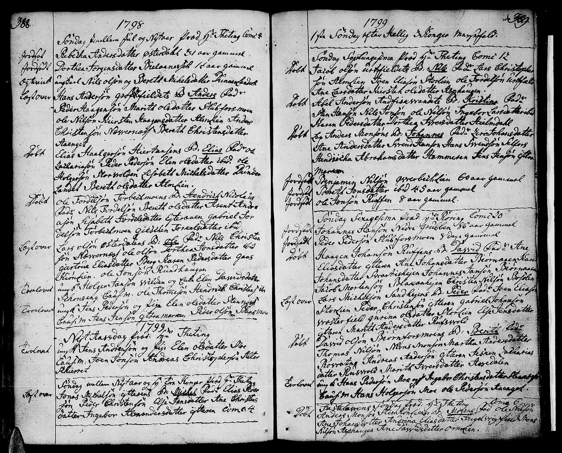 Ministerialprotokoller, klokkerbøker og fødselsregistre - Nordland, AV/SAT-A-1459/825/L0349: Ministerialbok nr. 825A05 /2, 1790-1806, s. 388-389